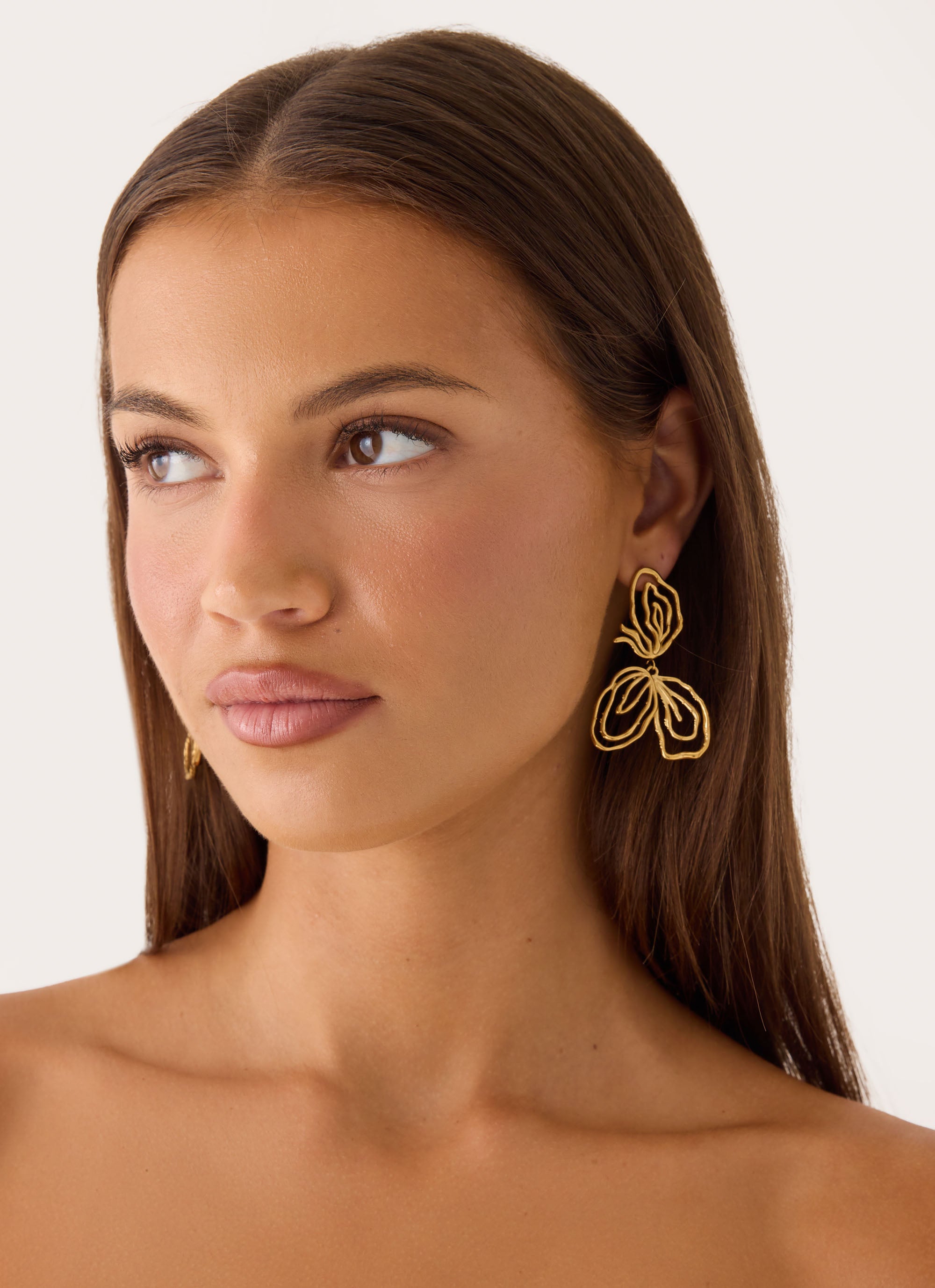 Blooming Light Earrings - Gold