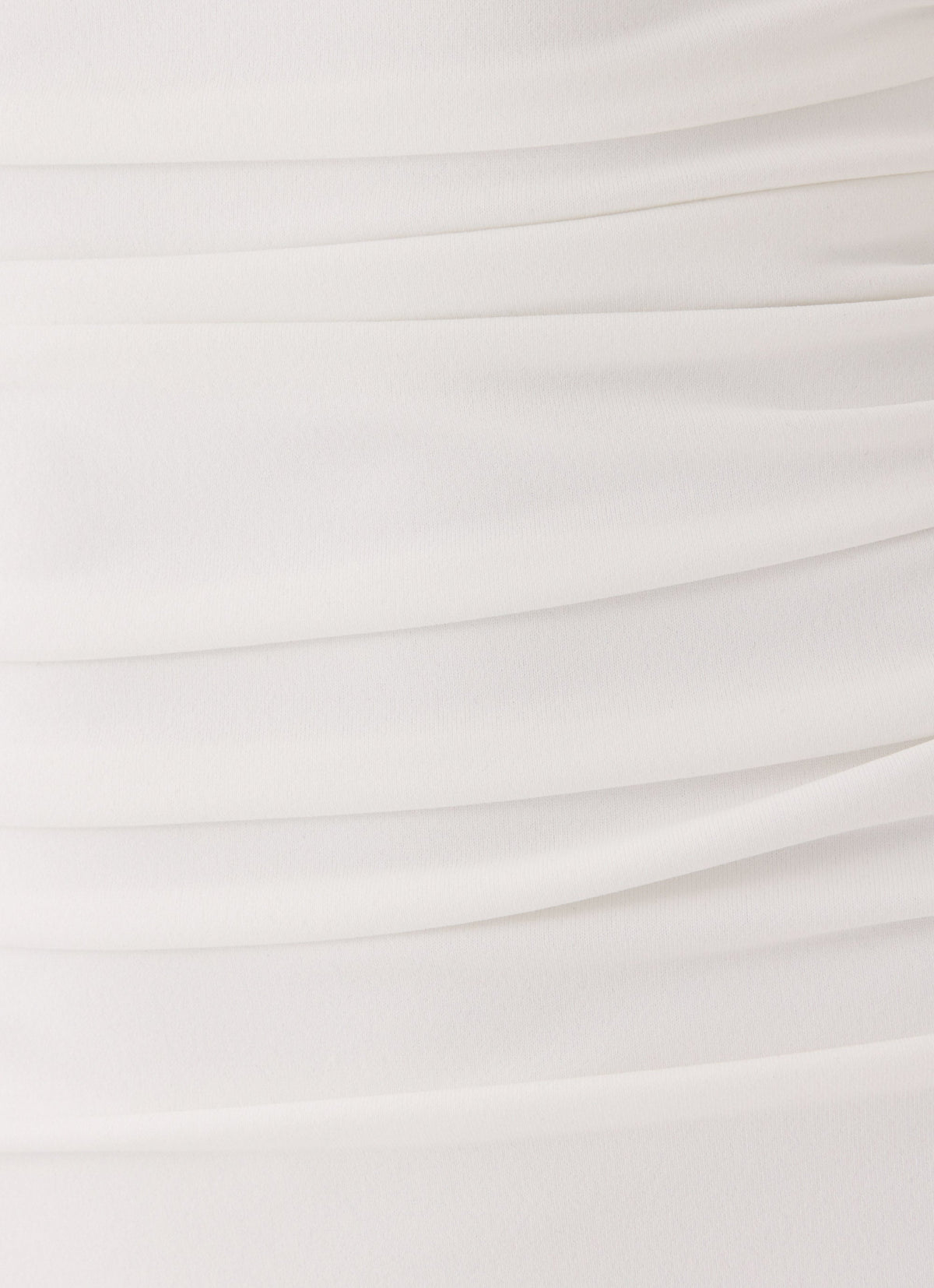 Bottle Pop Midi Dress - White