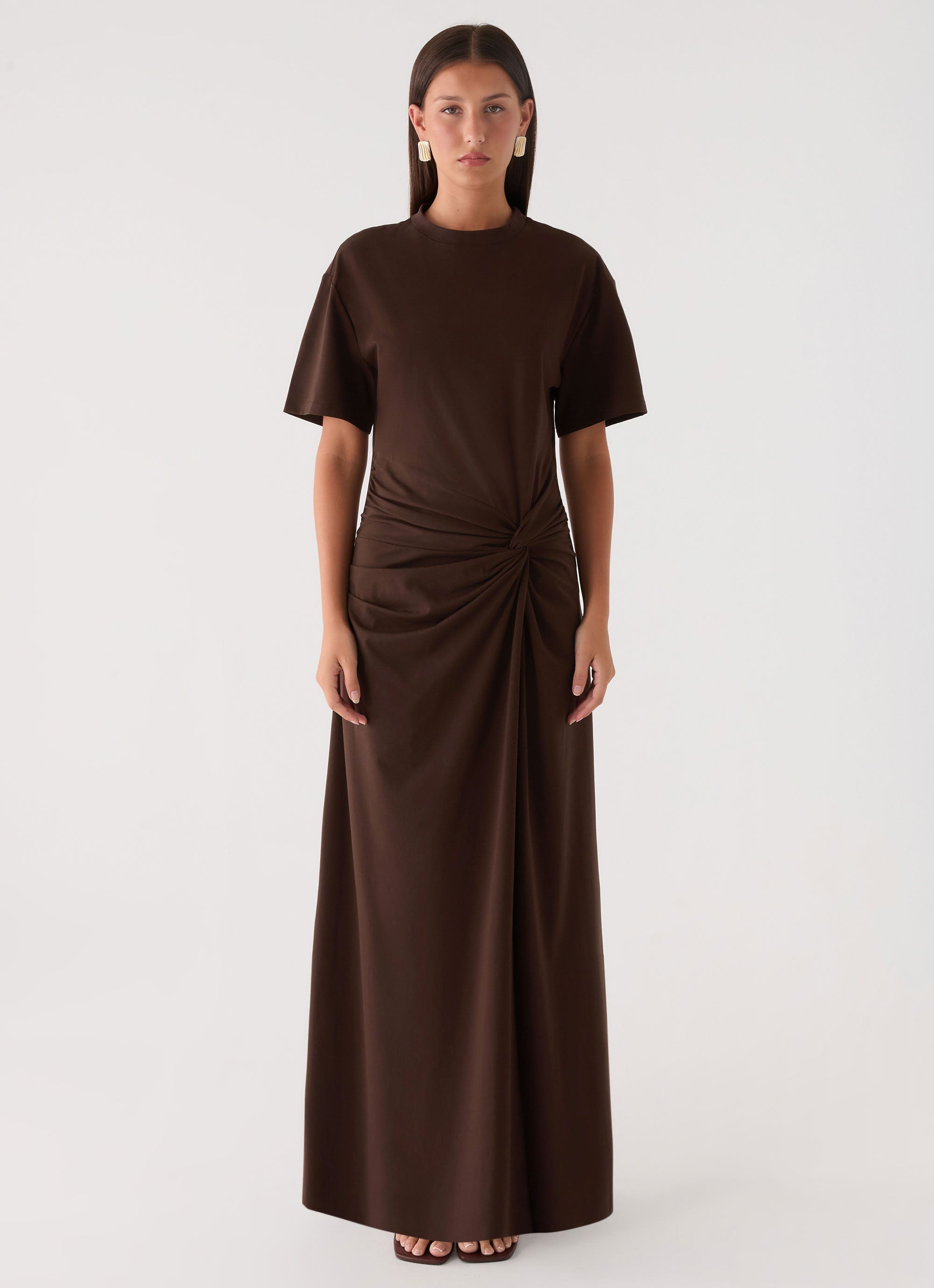 Celyse Maxi Dress - Chocolate