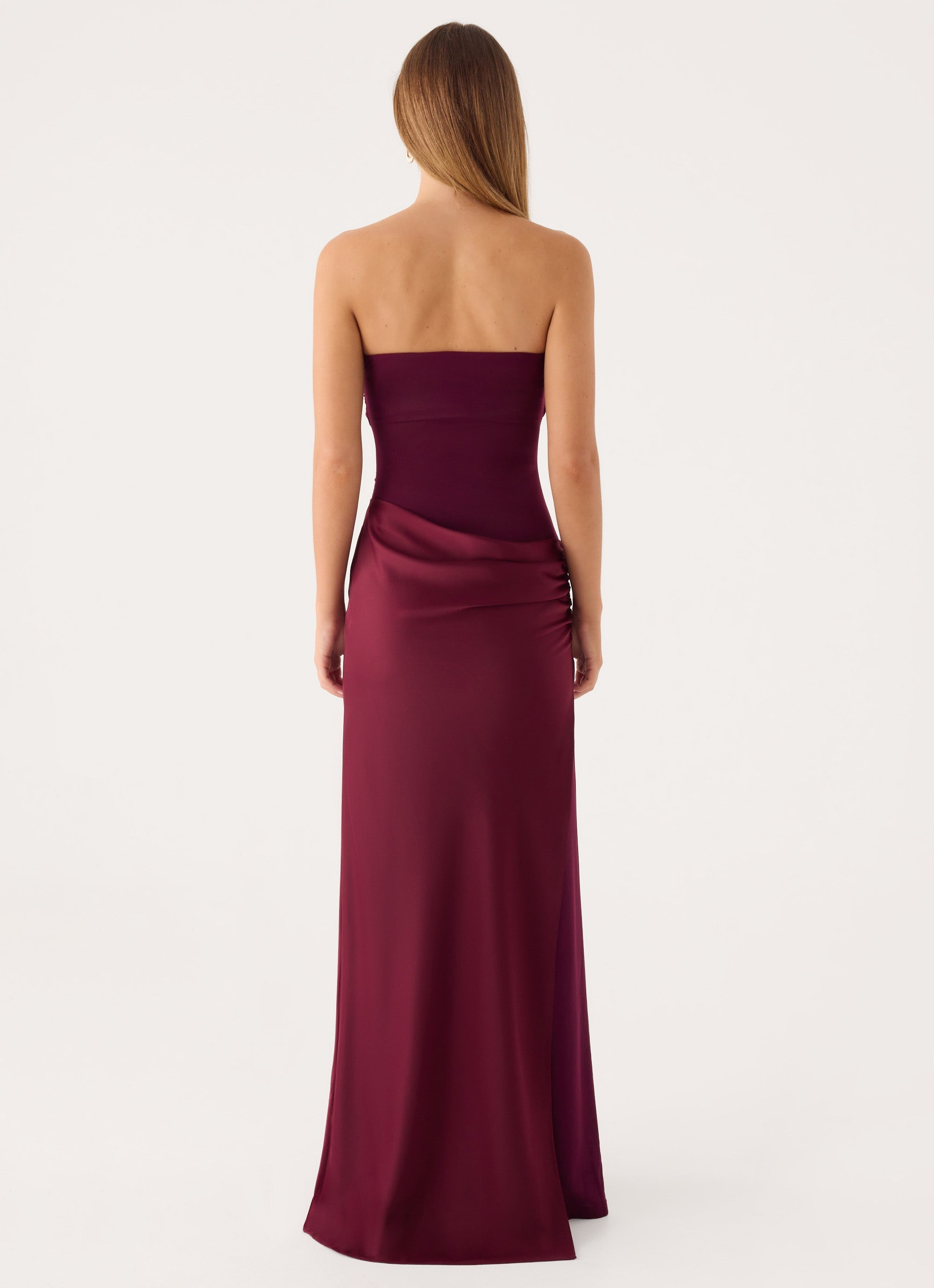 Charmaine Maxi Dress - Deep Maroon