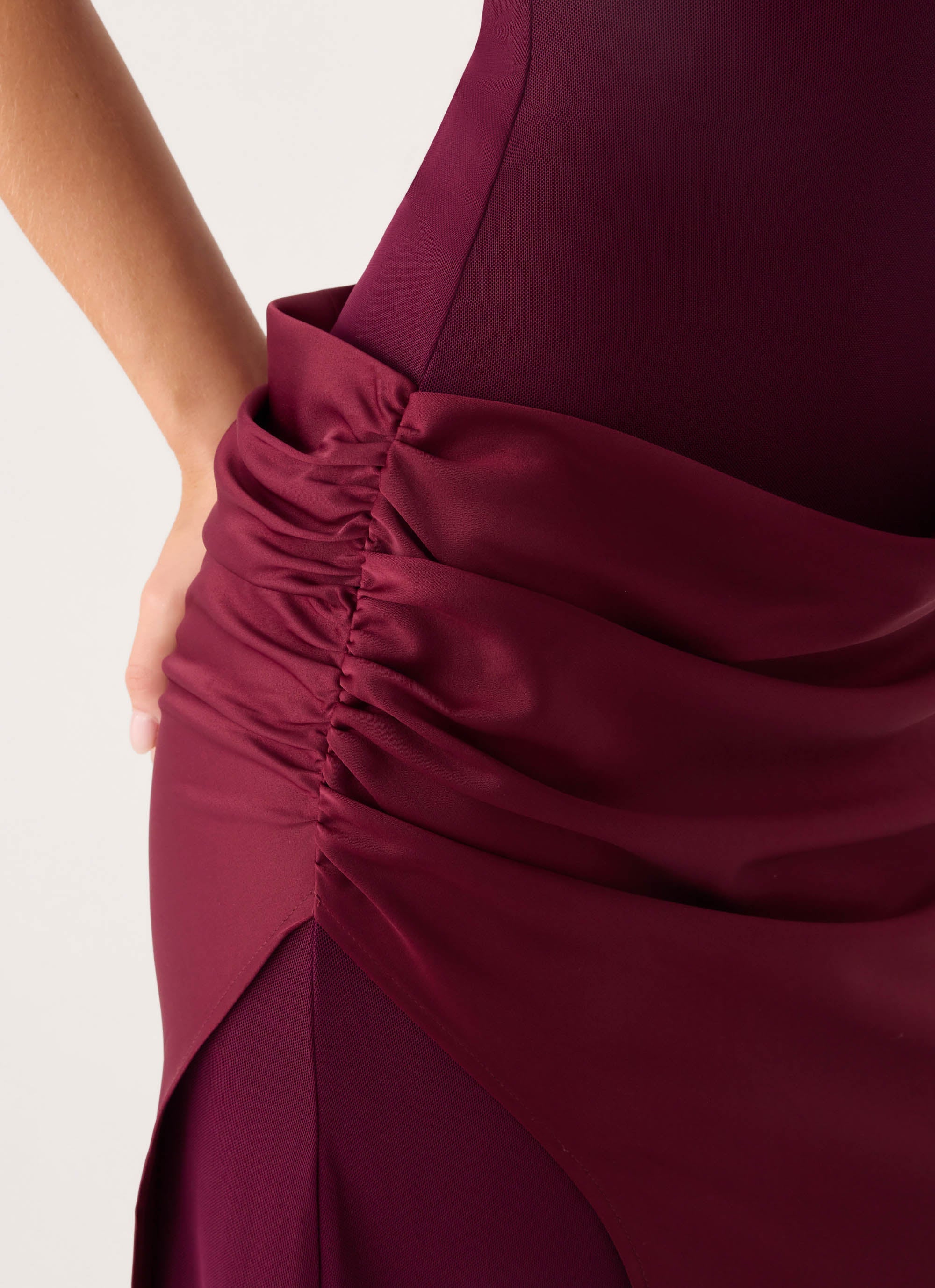 Charmaine Maxi Dress - Deep Maroon