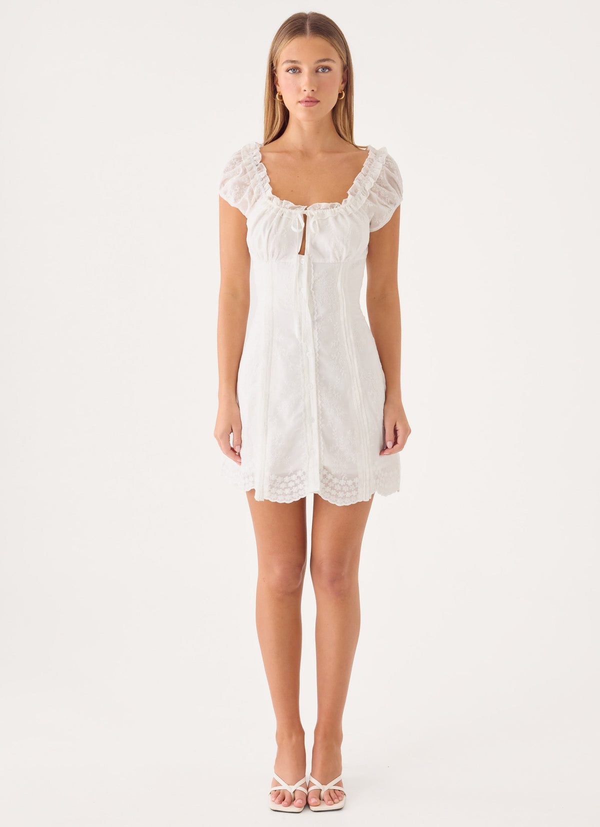 Complexity Mini Dress - White
