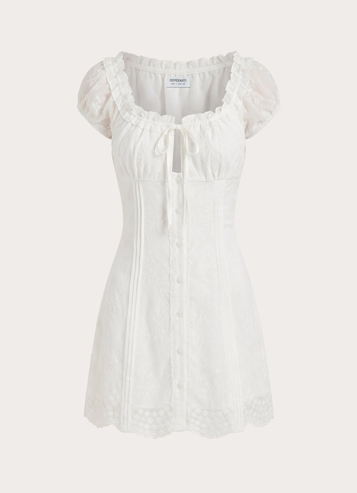 Complexity Mini Dress - White