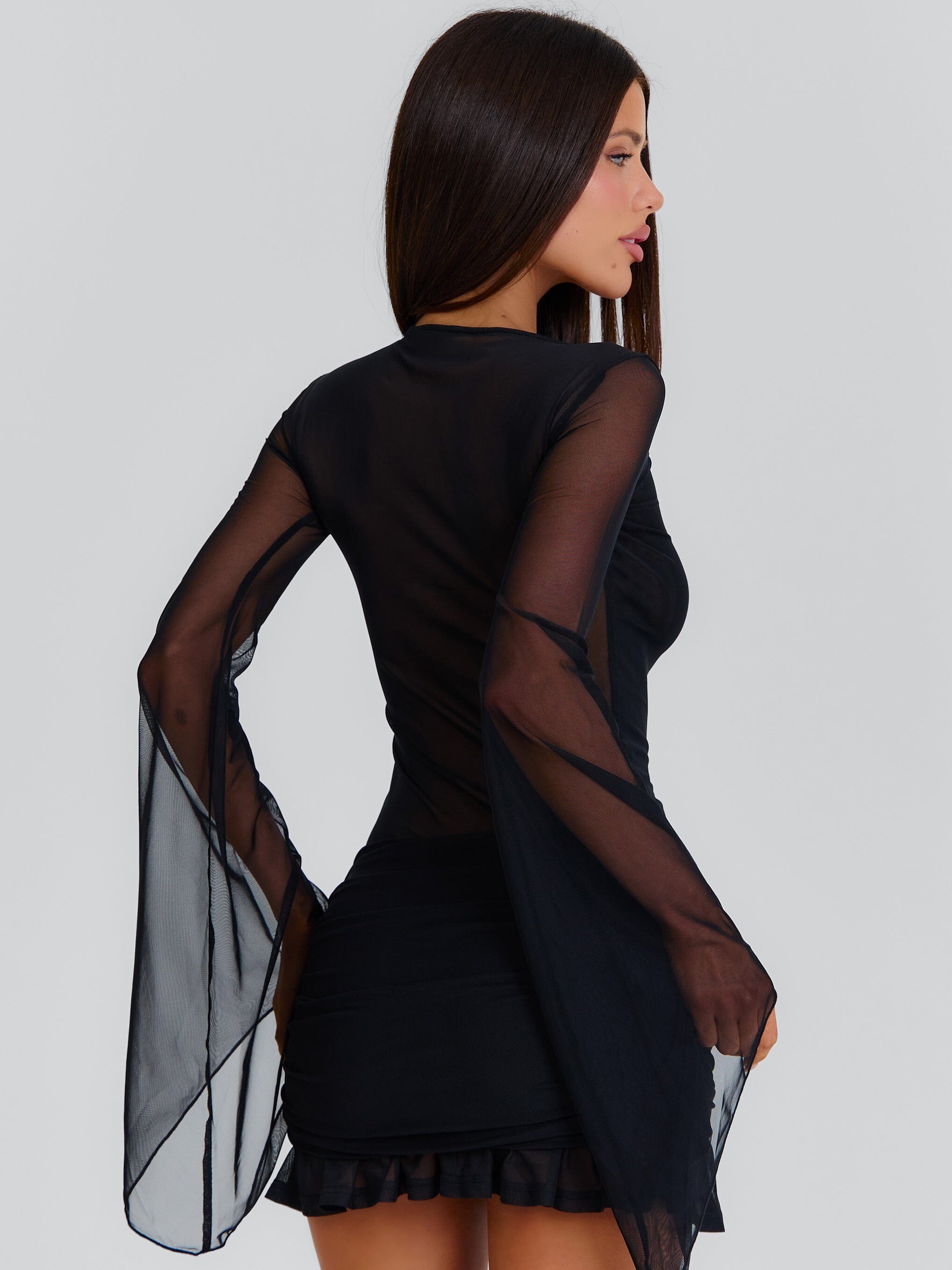 Deborah Mini Dress Black