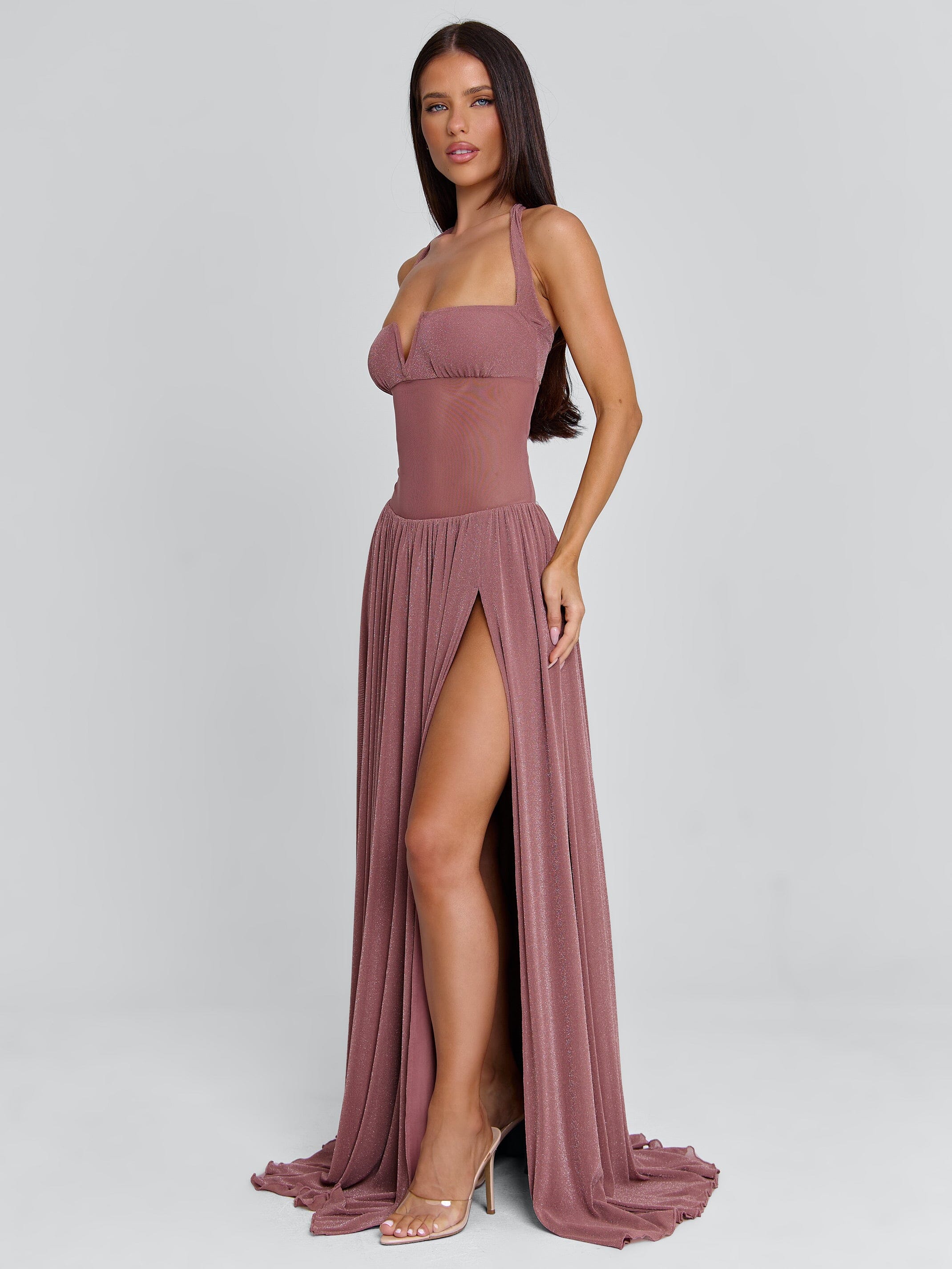 Dee Maxi Dress Mauve