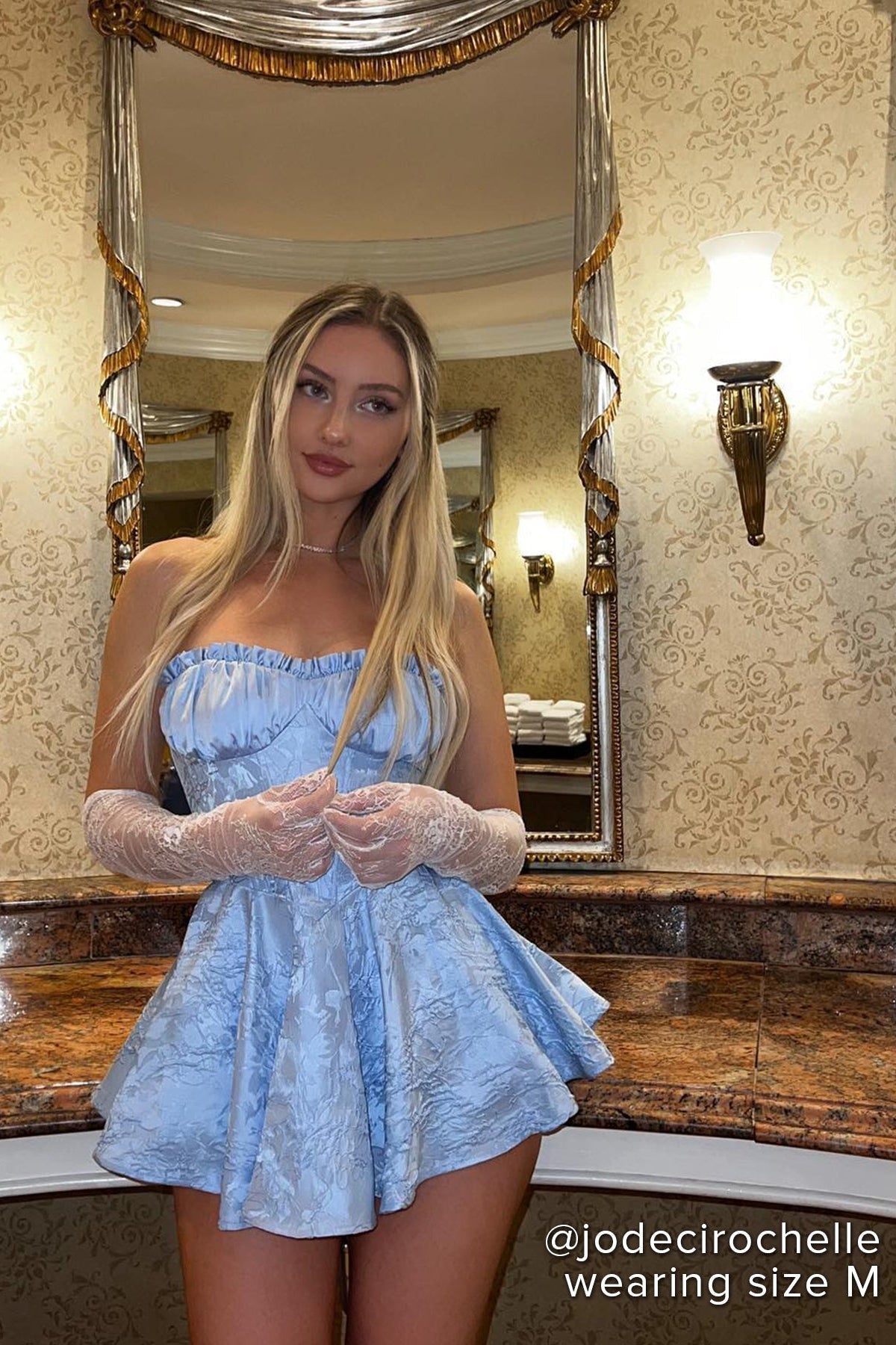 Airina Dress -Blue