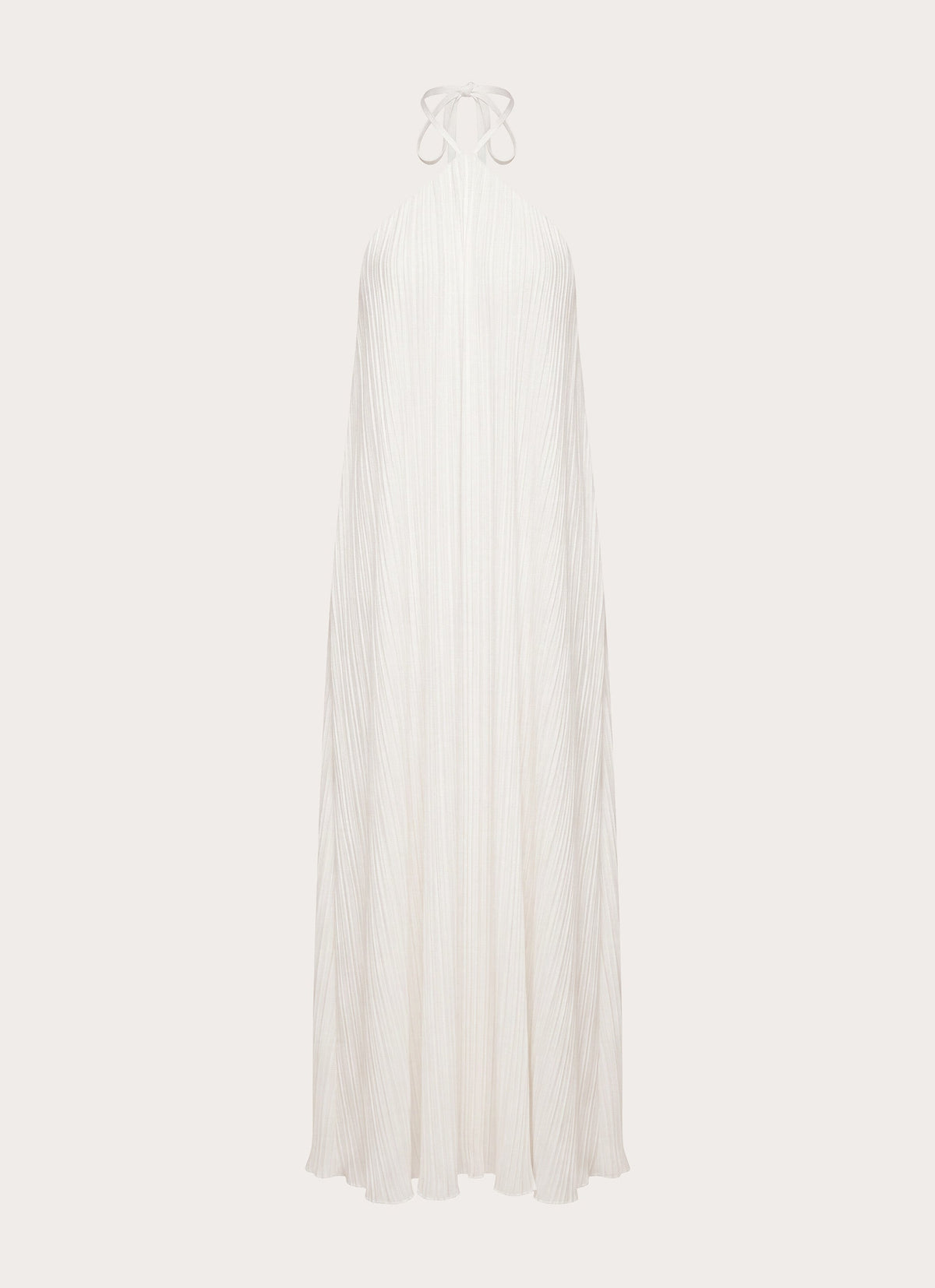 Danni Halter Maxi Dress - White