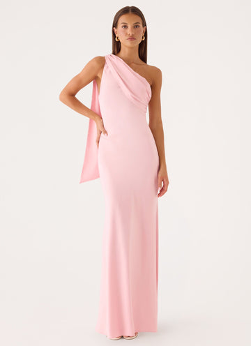 Elena Maxi Dress - Pink