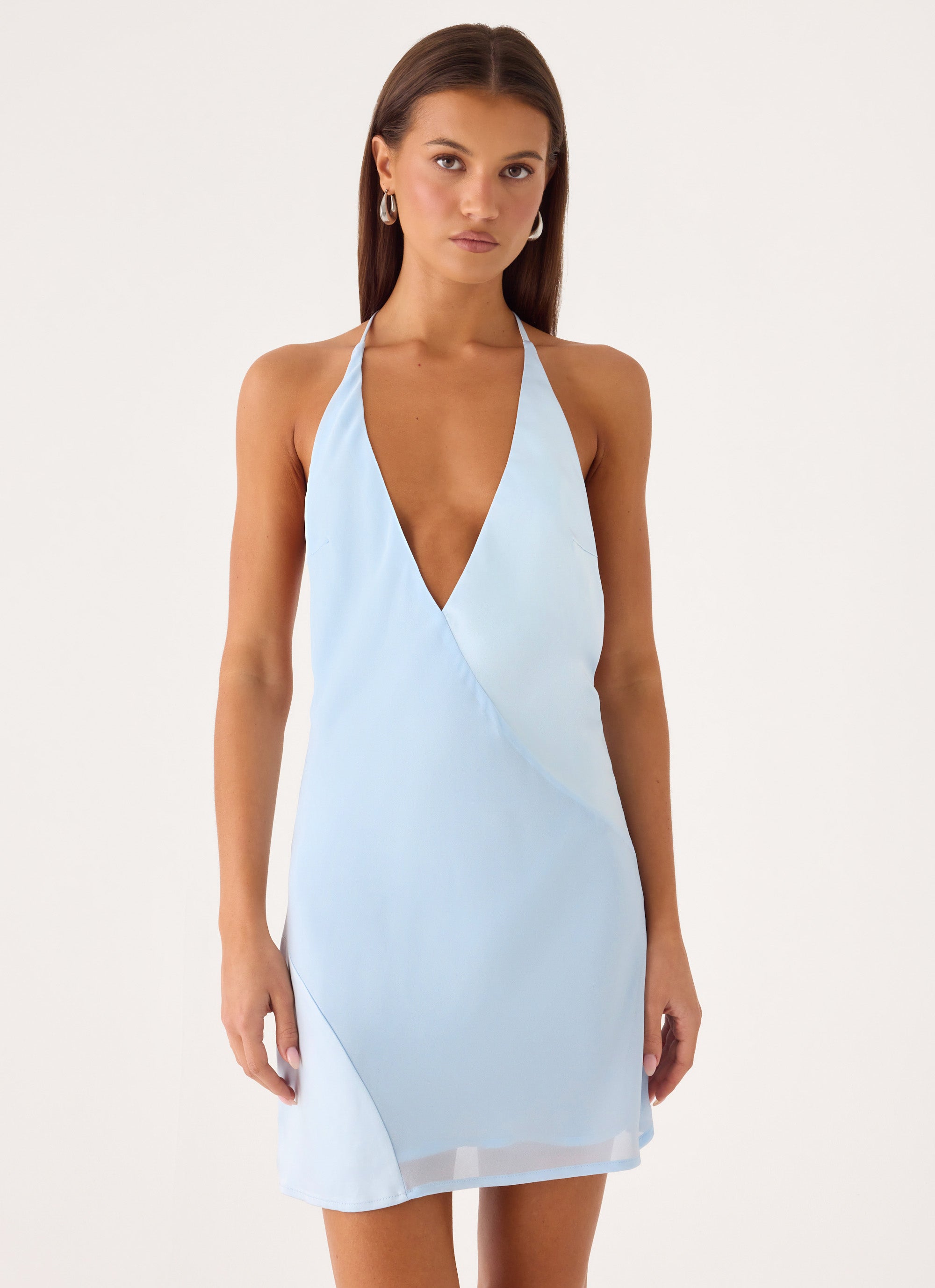 Ellopez Mini Dress - Blue