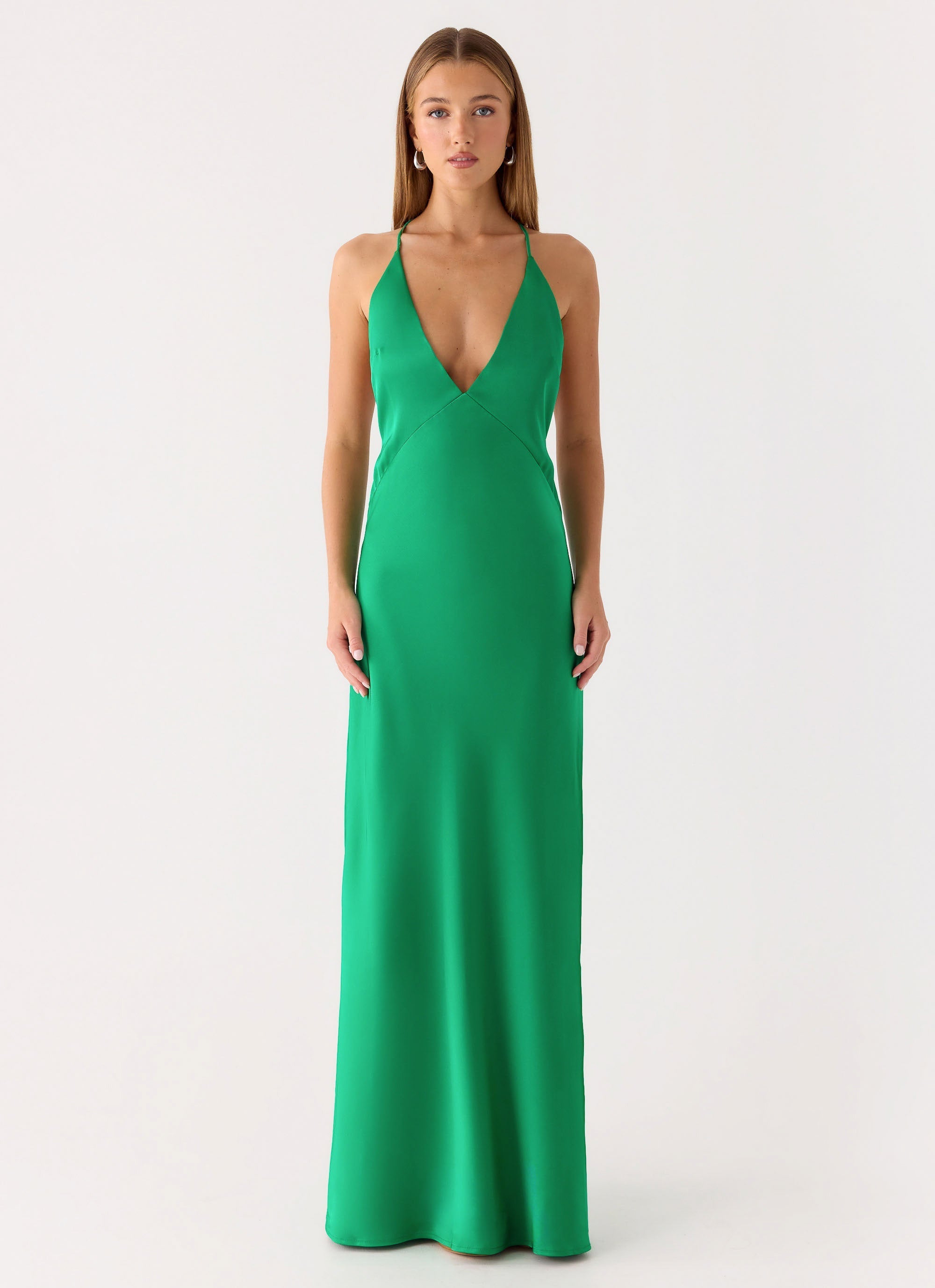 Esmeray Maxi Dress - Emerald Green