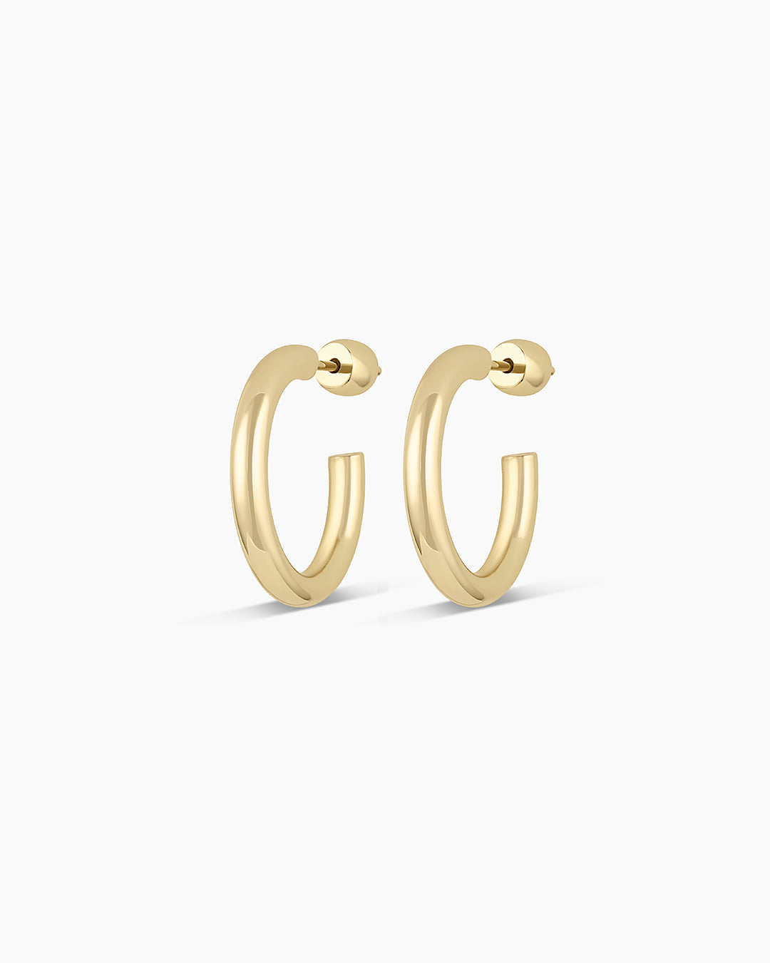 14K Gold Carter Hoops