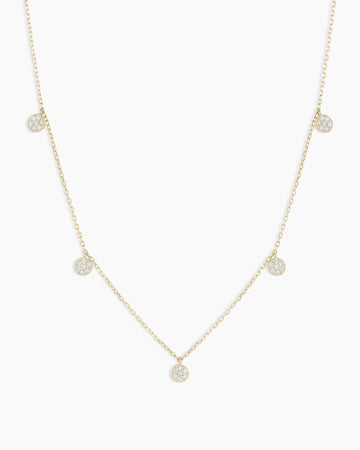 Diamond Pav Flutter Necklace