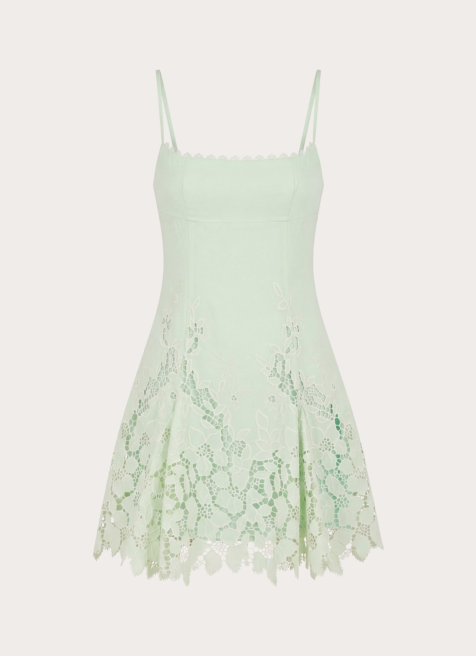 Florine Mini Dress - Pistachio