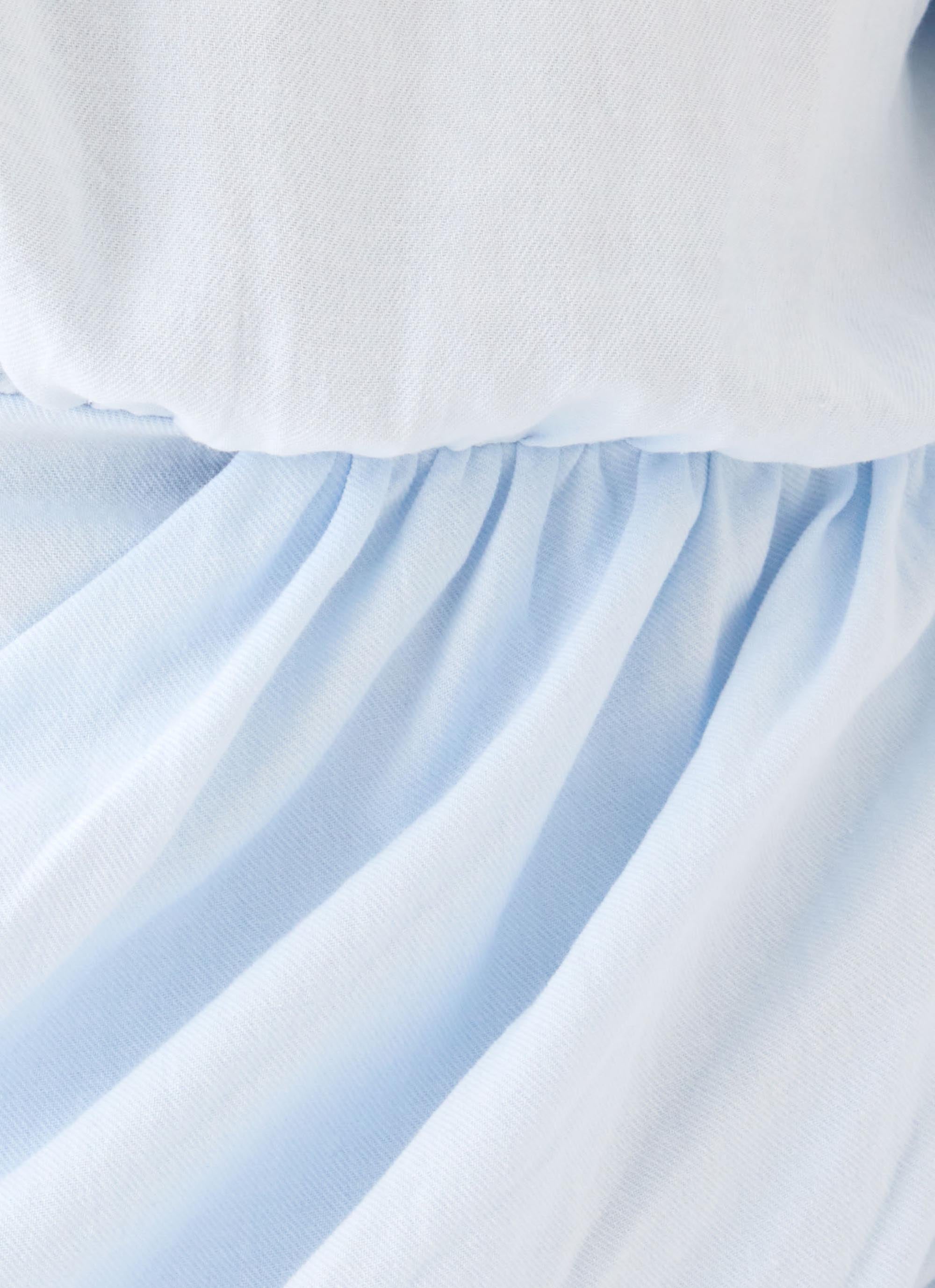 Galilea Shirt Mini Dress - Blue