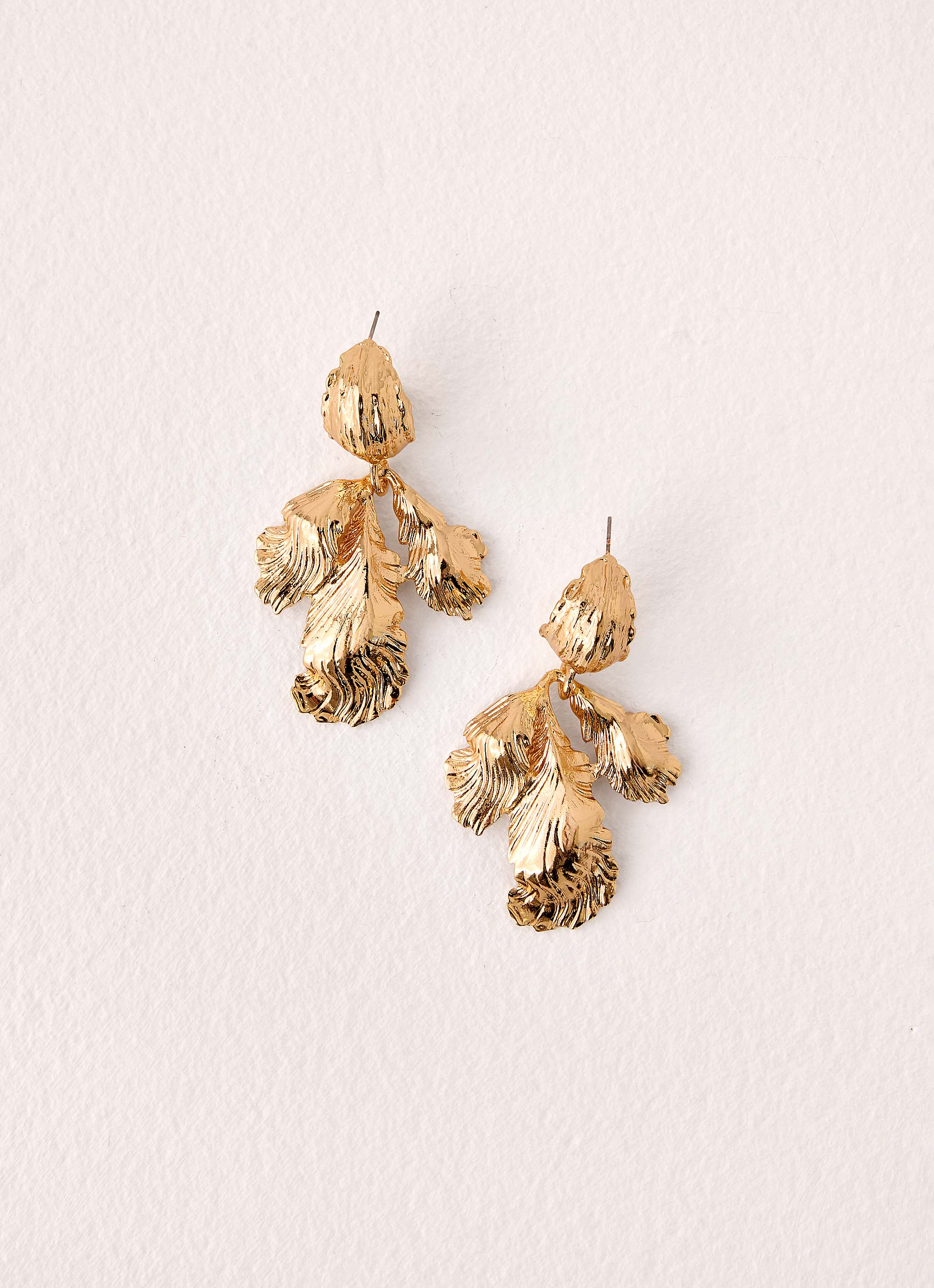 Golden Invite Earrings - Gold