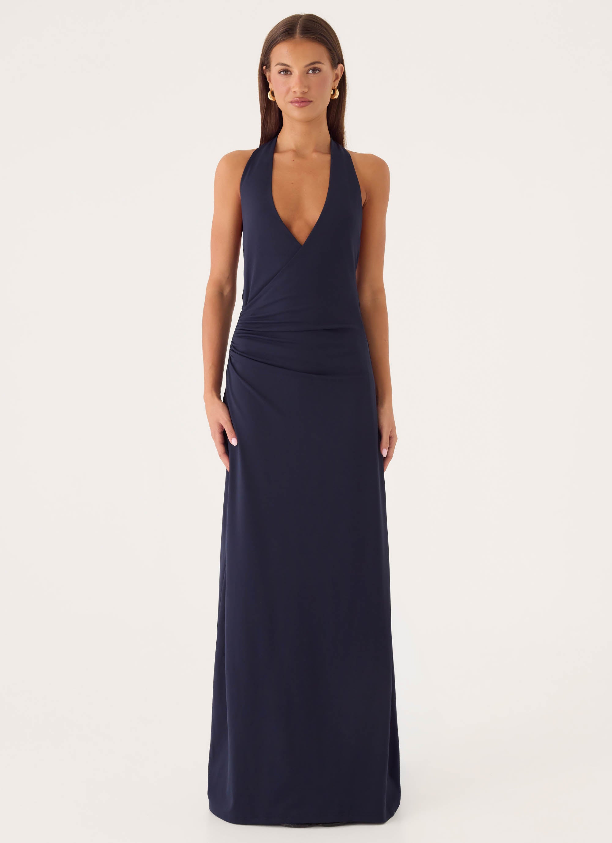 Good Riddance Maxi Dress - Deep Ocean