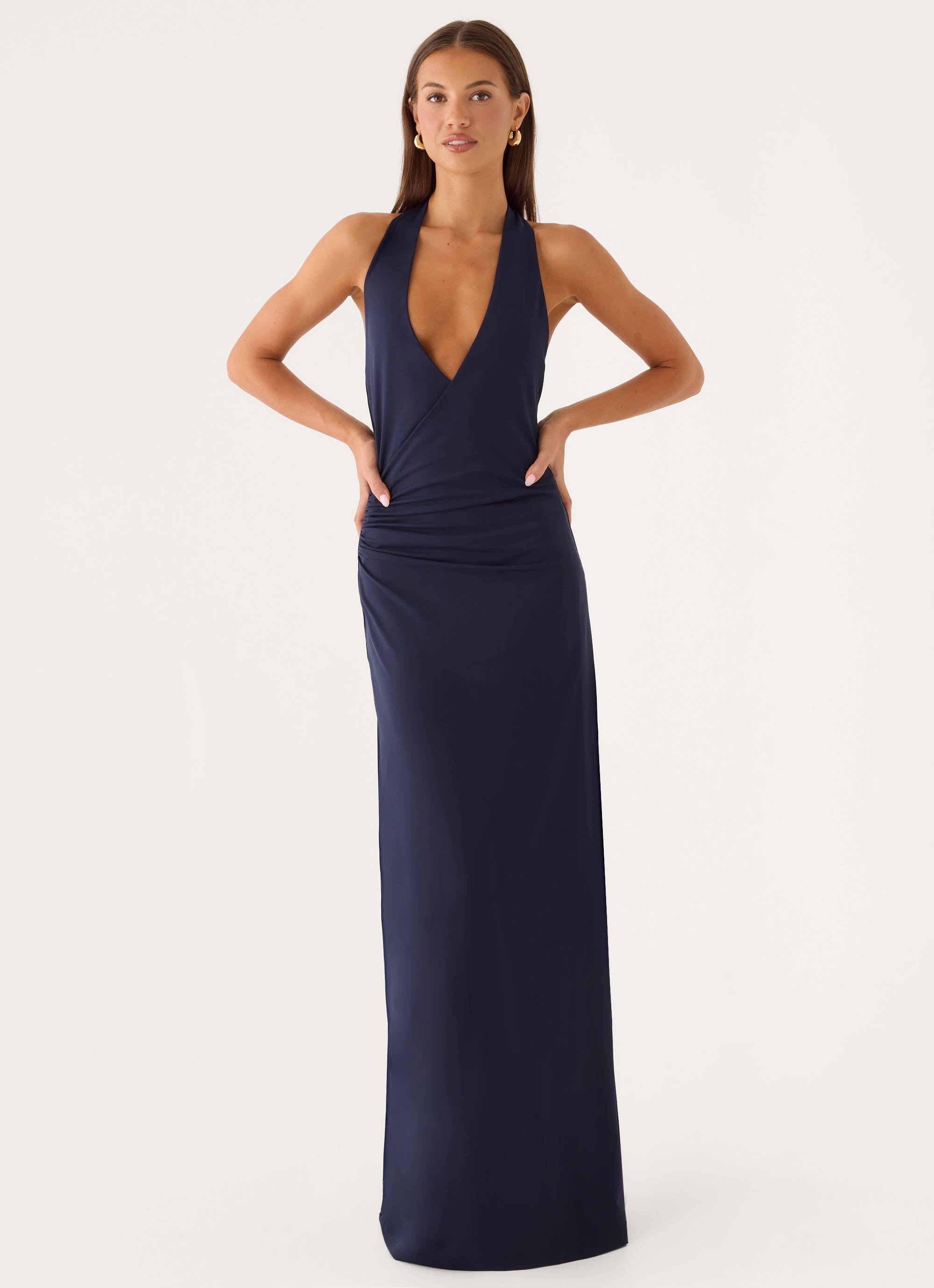 Good Riddance Maxi Dress - Deep Ocean
