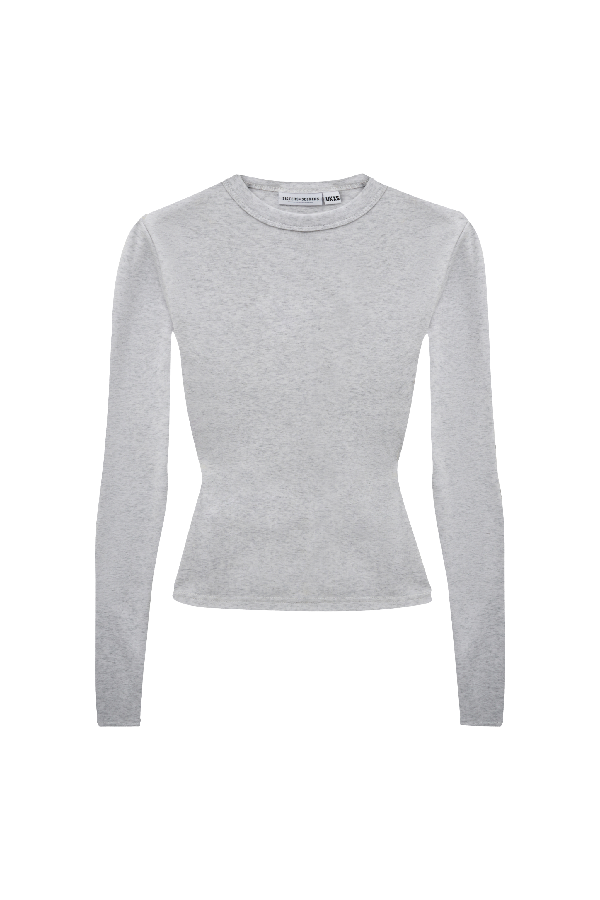 Peep Long Sleeve Top in Passive
