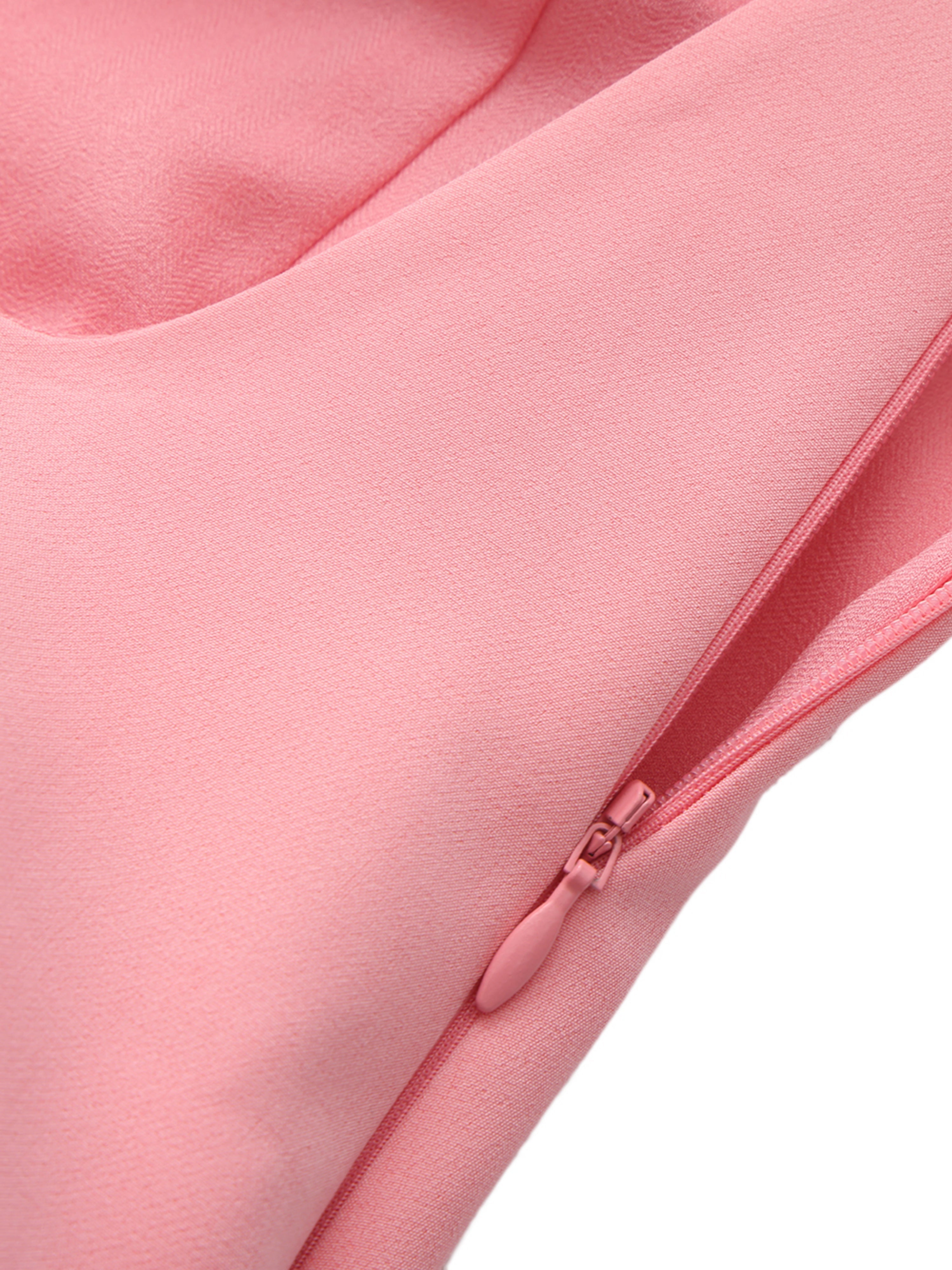 Giana Open-Back Pink Dress