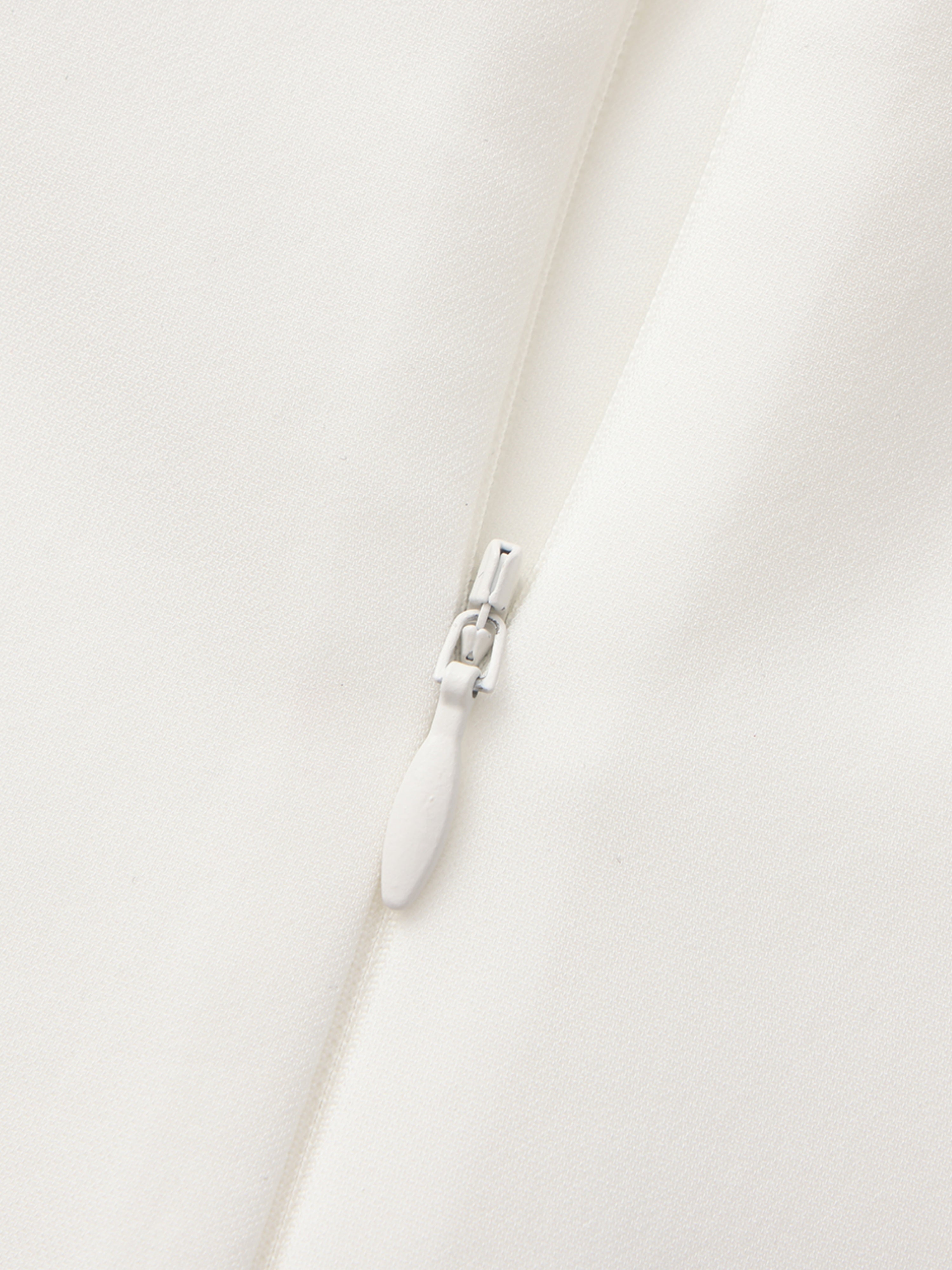 Sabina Ring-Cutout White Dress