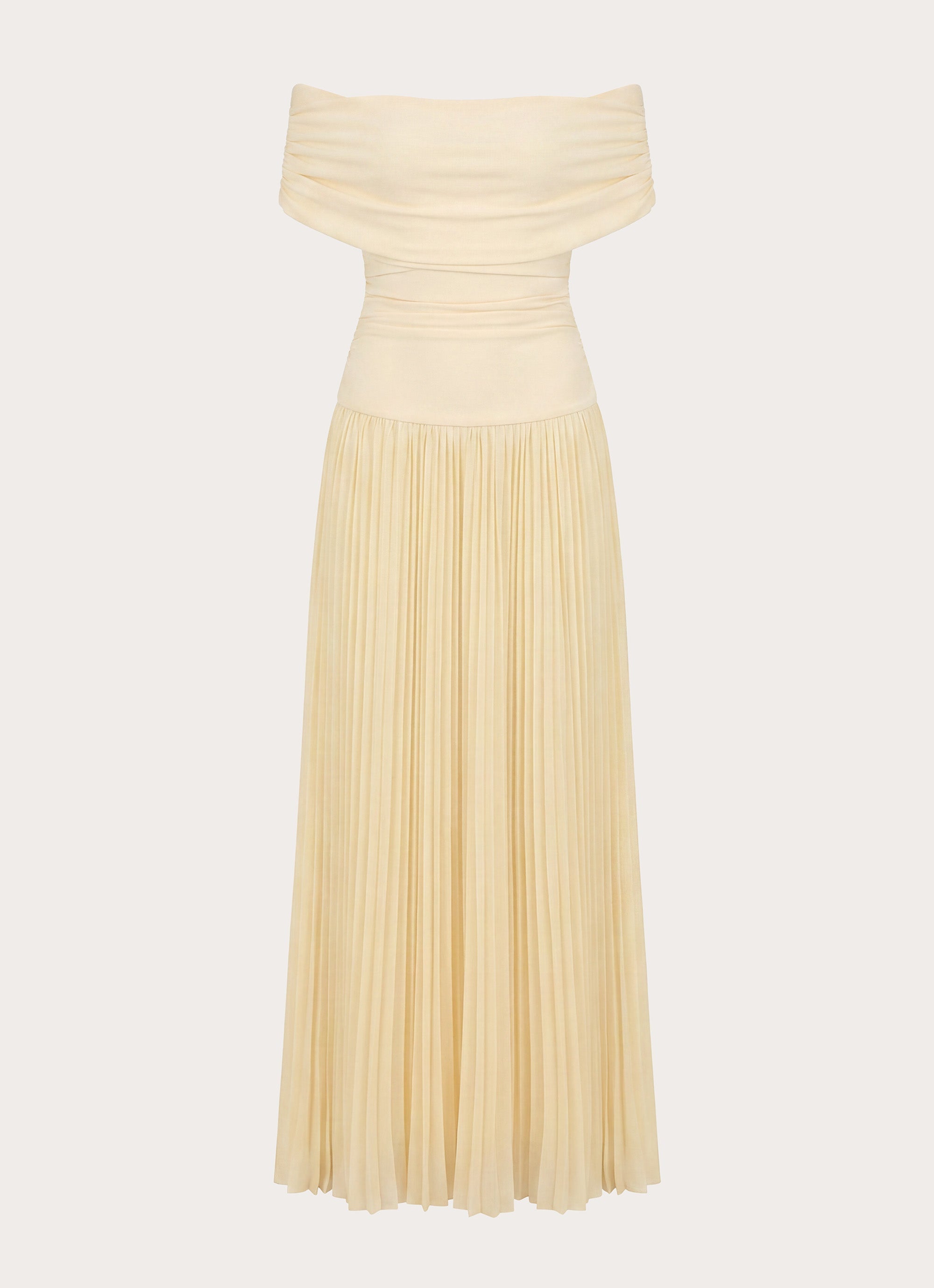 Harvest Sky Maxi Dress - Baby Yellow