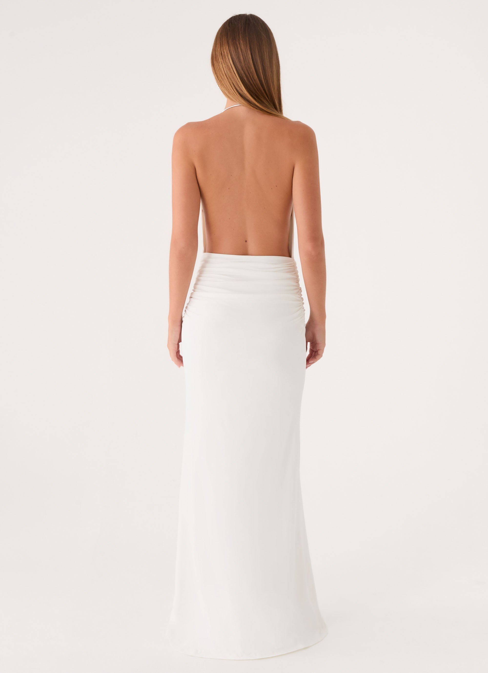 Hena Maxi Dress - White