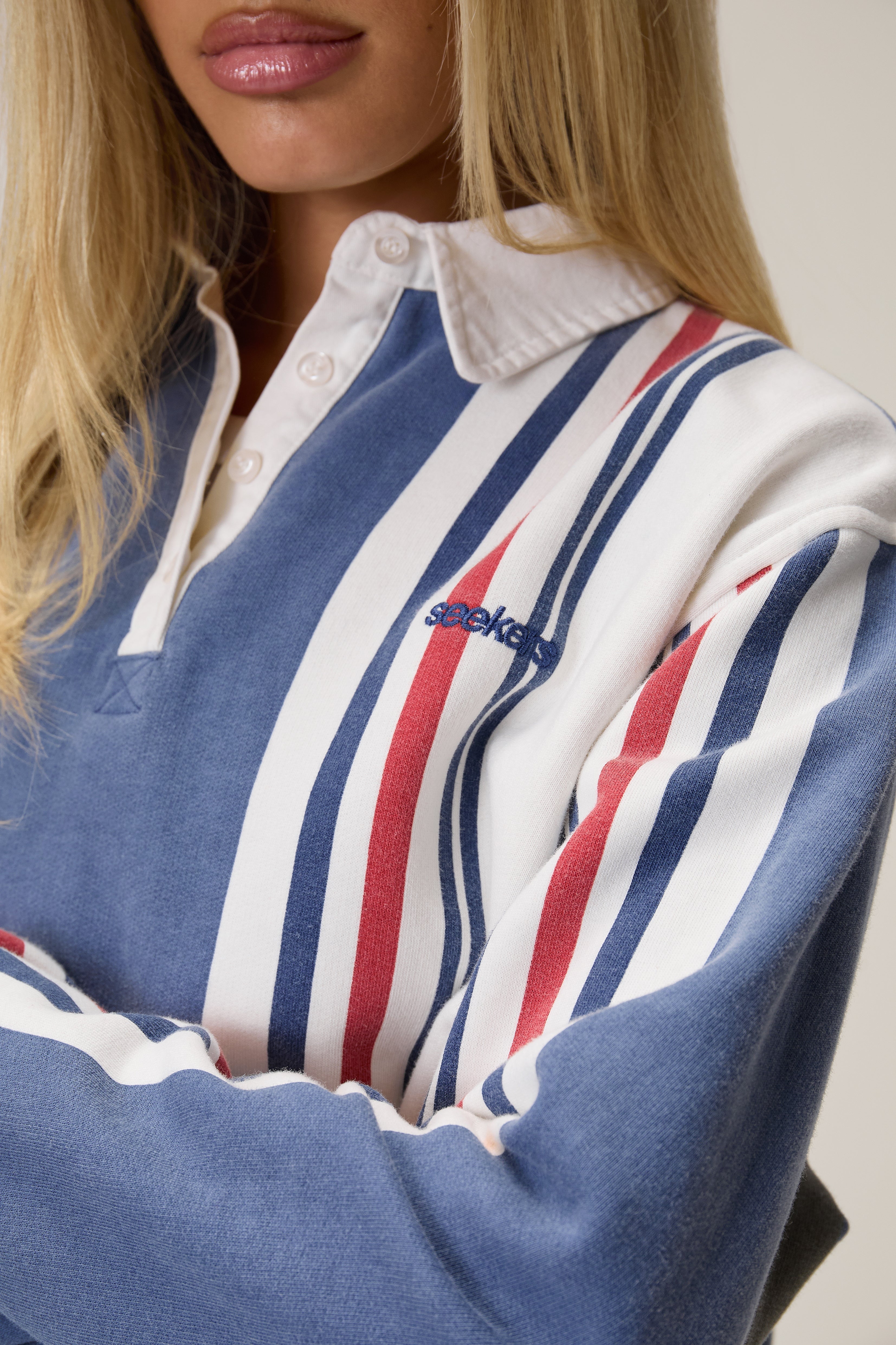 Tommy Vintage Stripe Rugby Top
