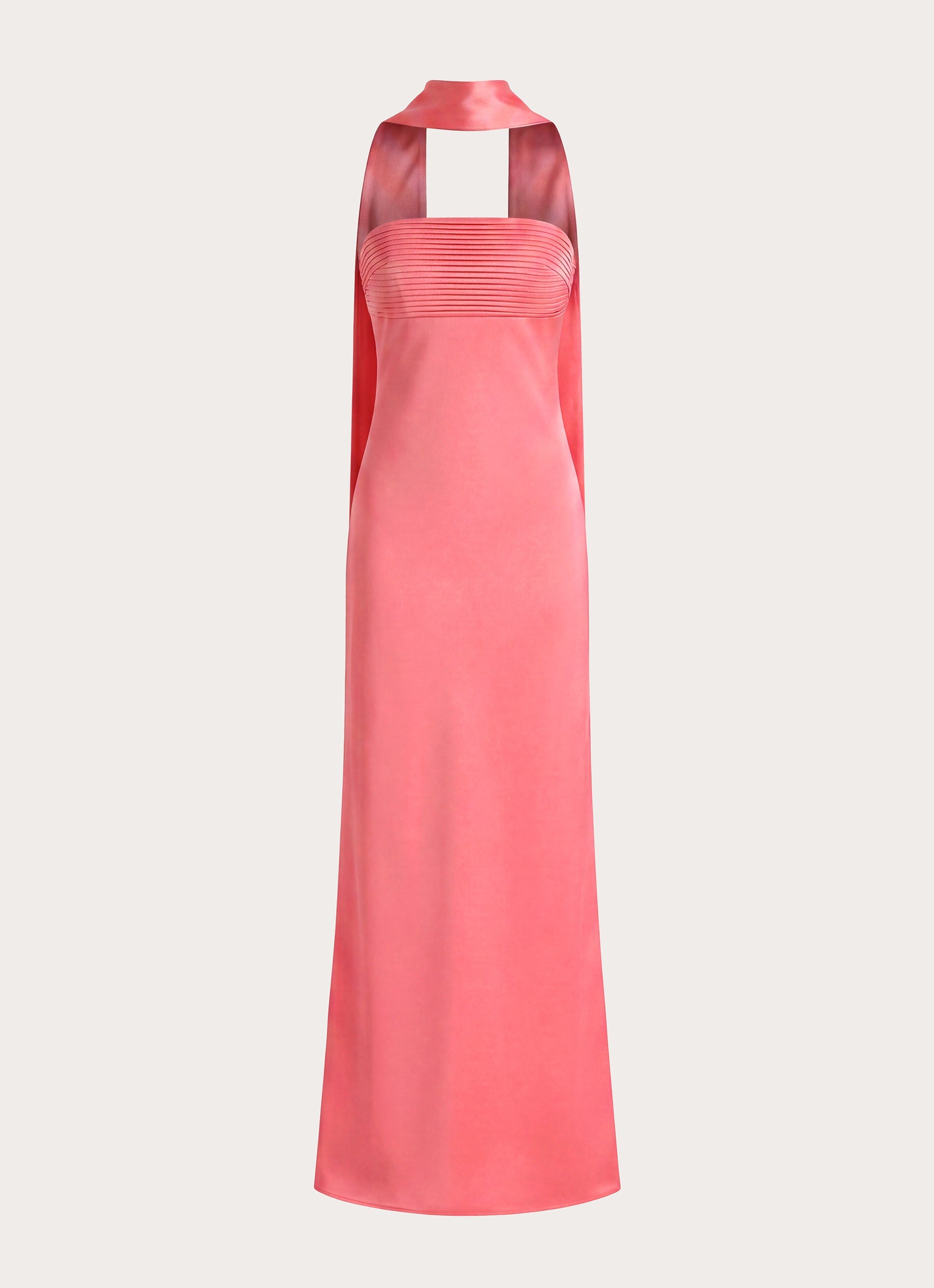 Hush Maxi Dress - Coral Red