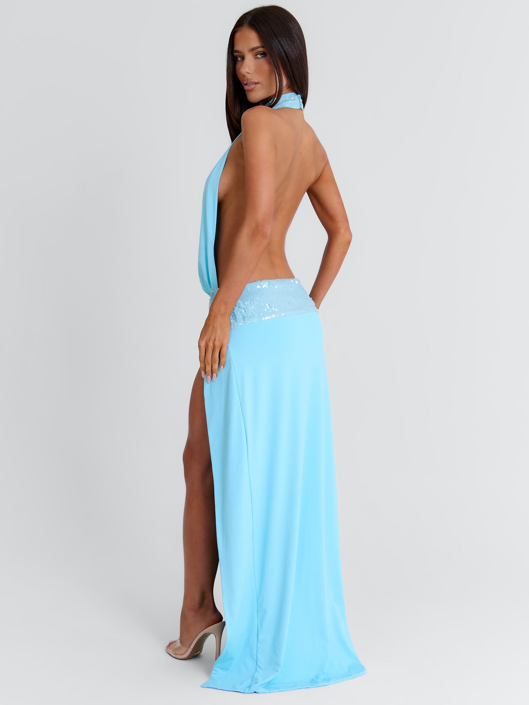Imena Maxi Dress Blue