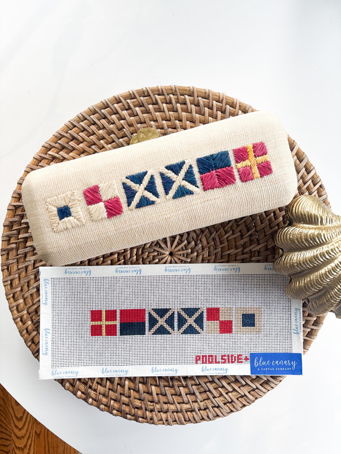 POOLSIDE x Blue Canary Canvas Canvas & Bag Bundle