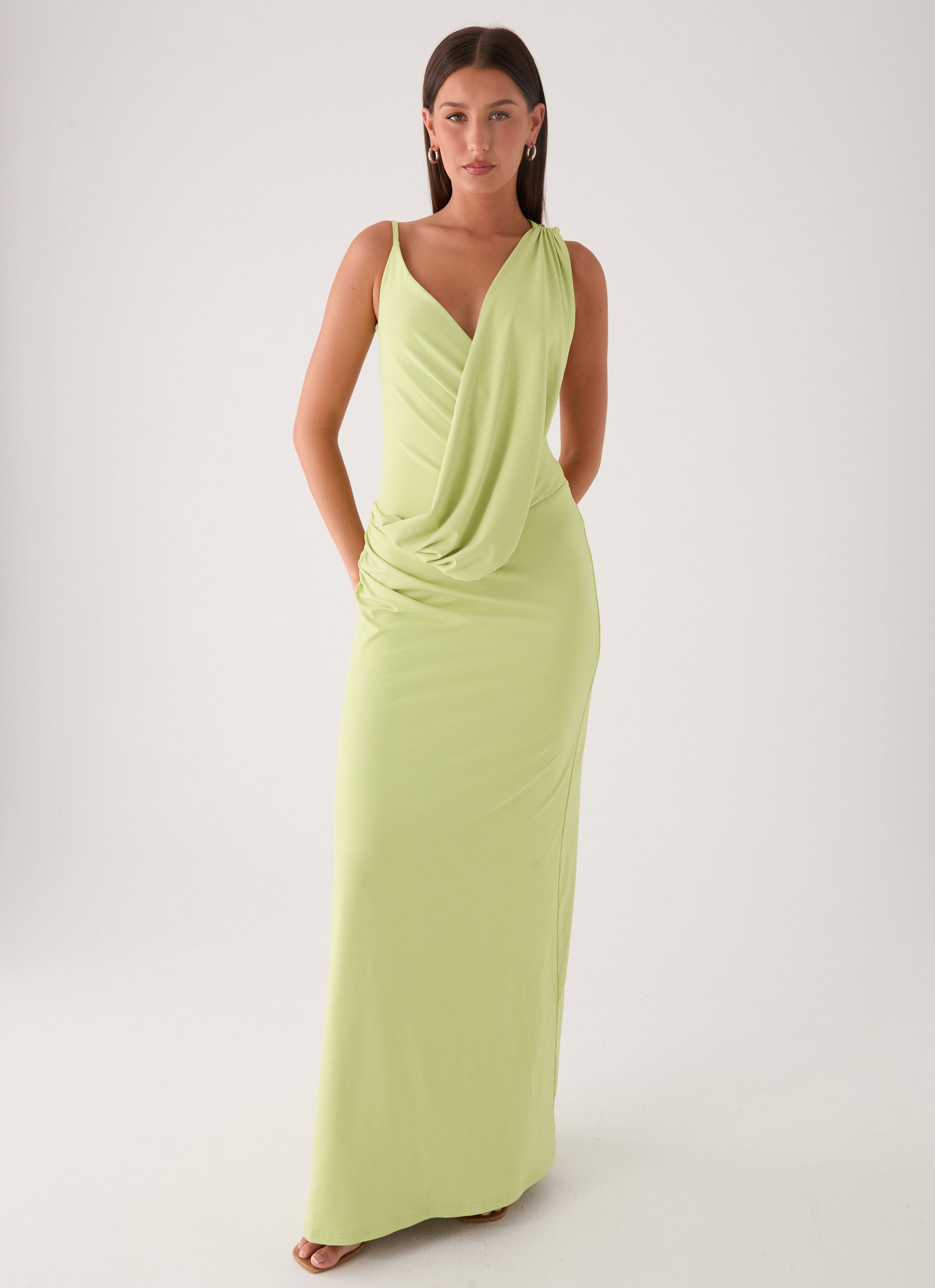 Isamaya Maxi Dress - Lime