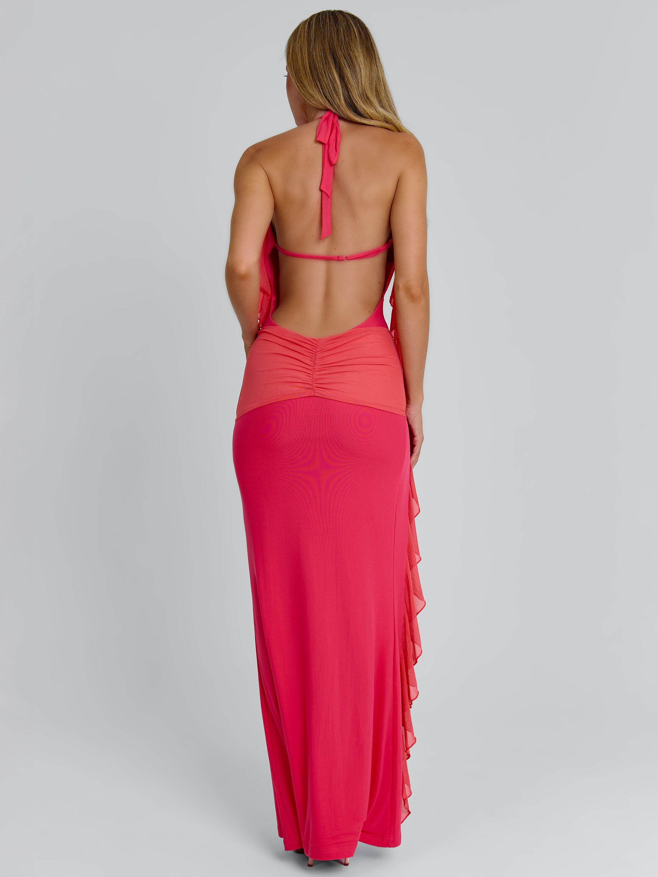 Janie Maxi Dress Coral