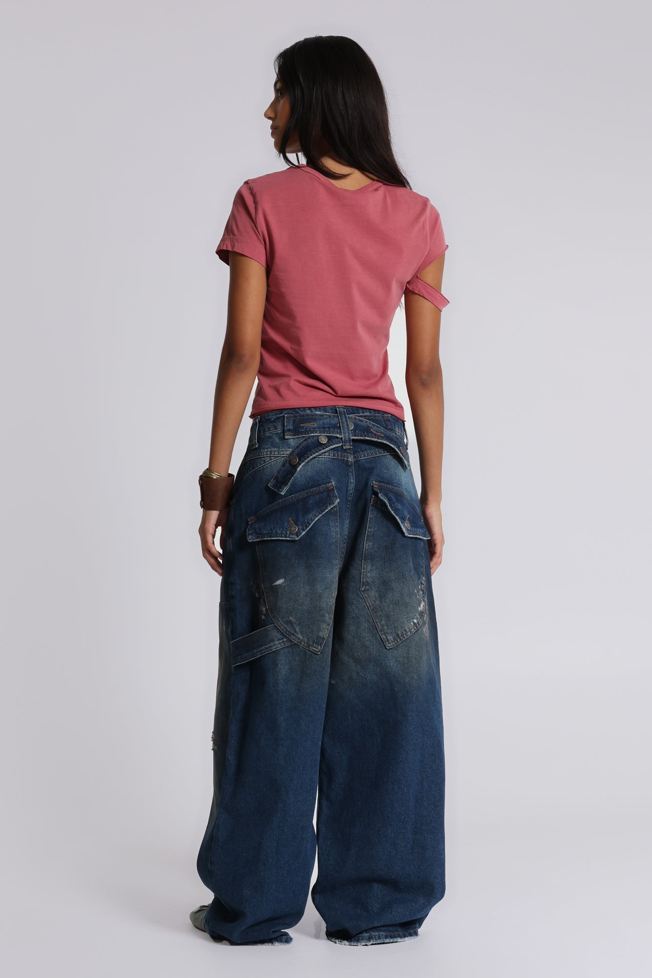 Rally Distressed Embellished Tee