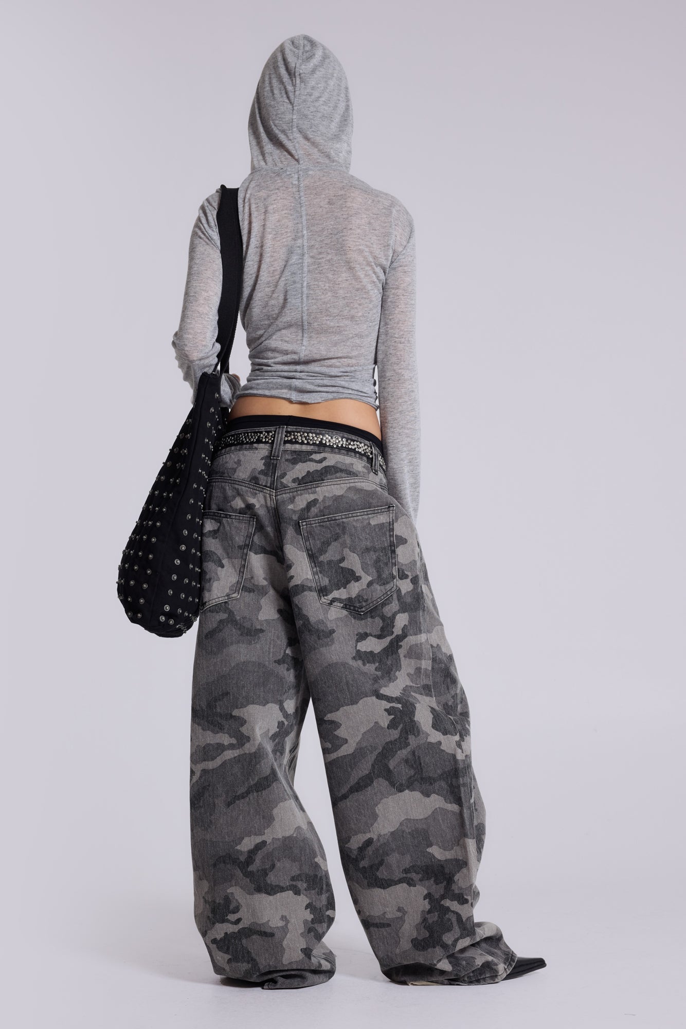 Grey Marl Mist Hoodie