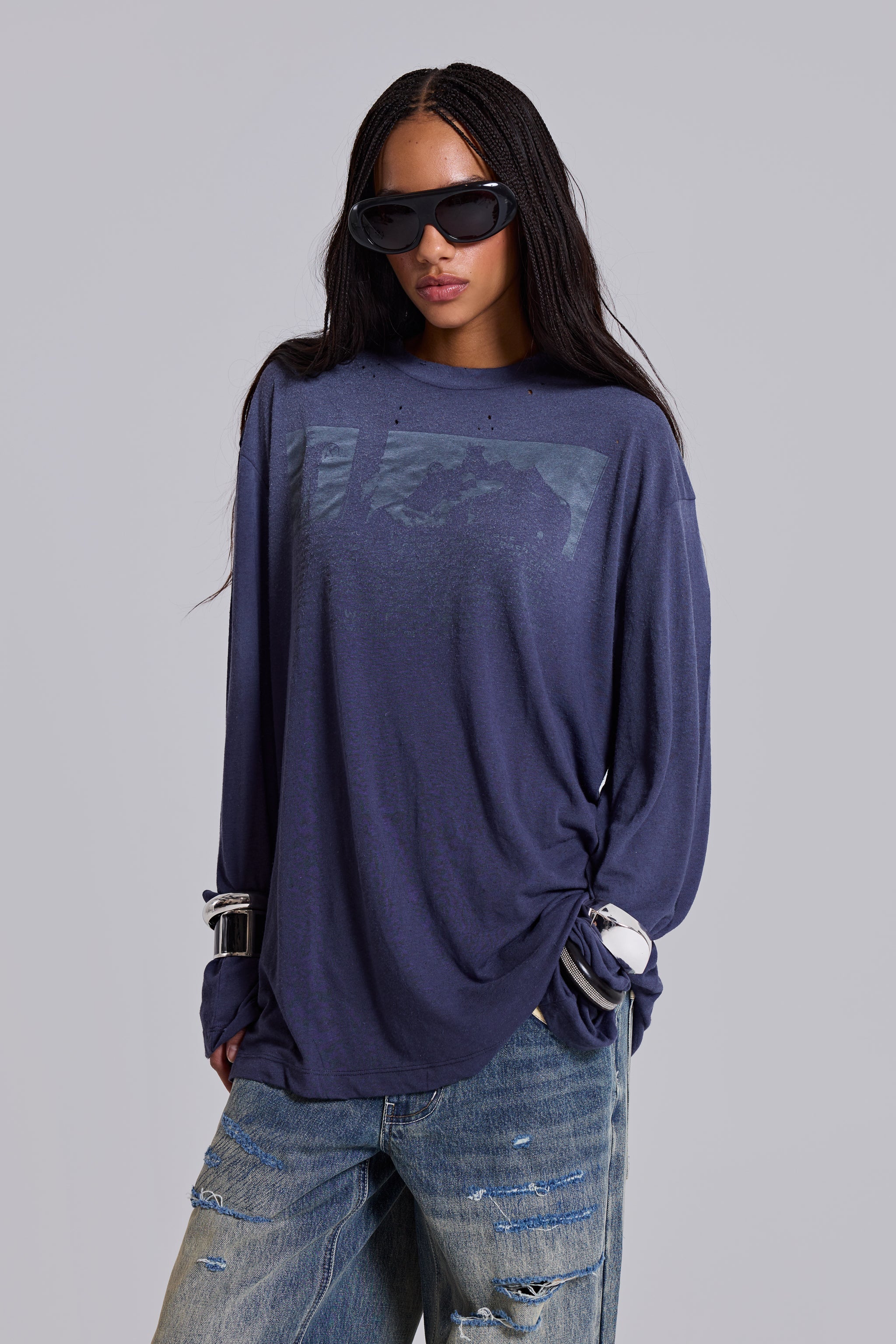 Angel Of Sorrow Long-Sleeve Top