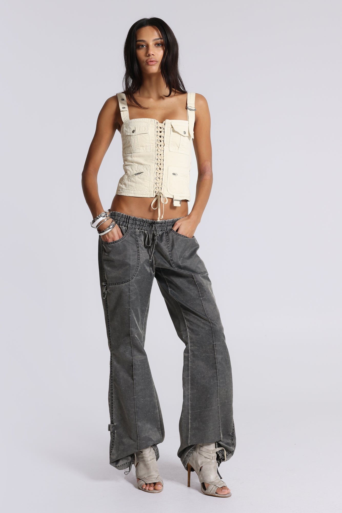 Ecru Cargo Corset