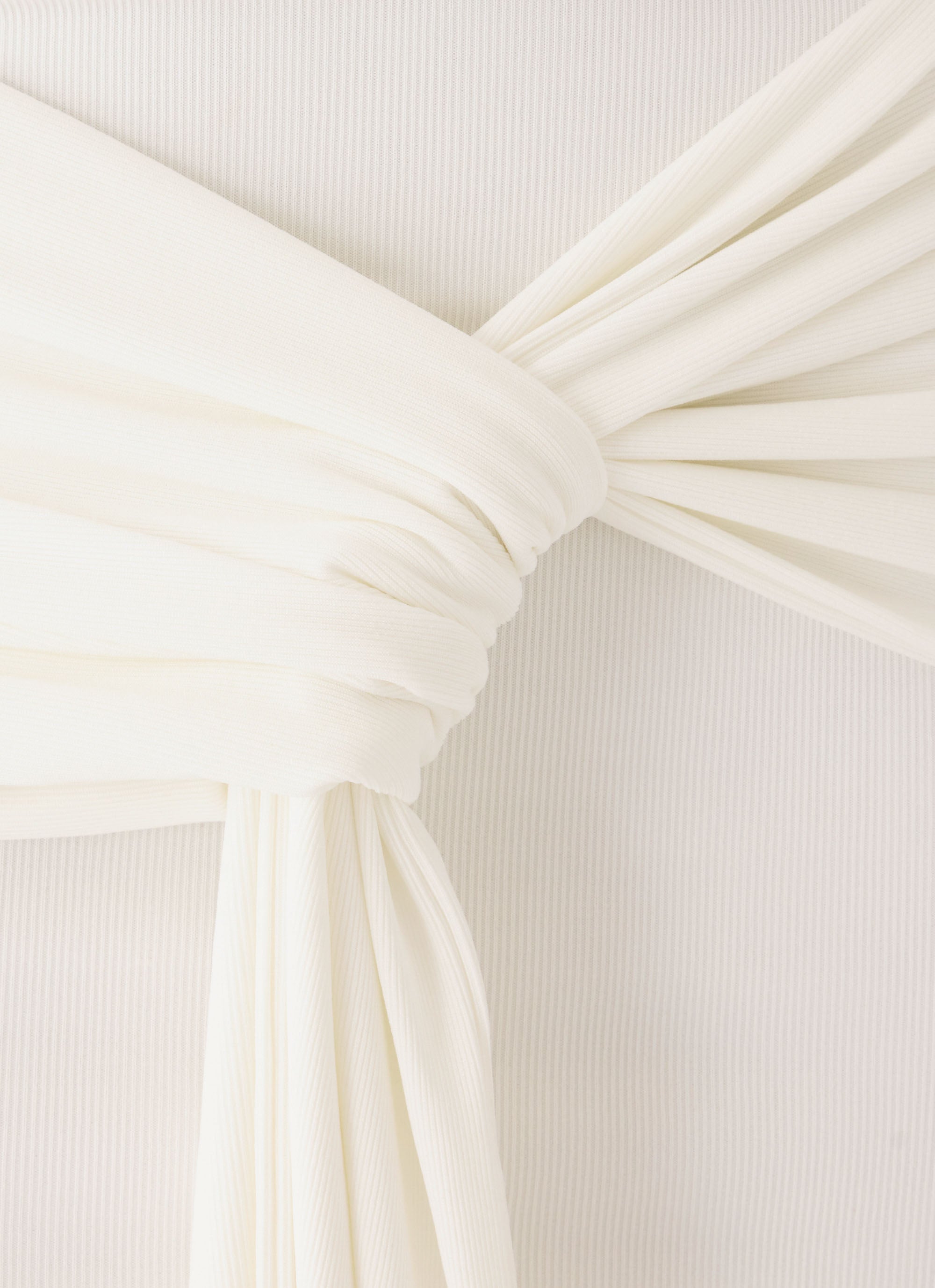 Jiliana Strapless Mini Dress - White