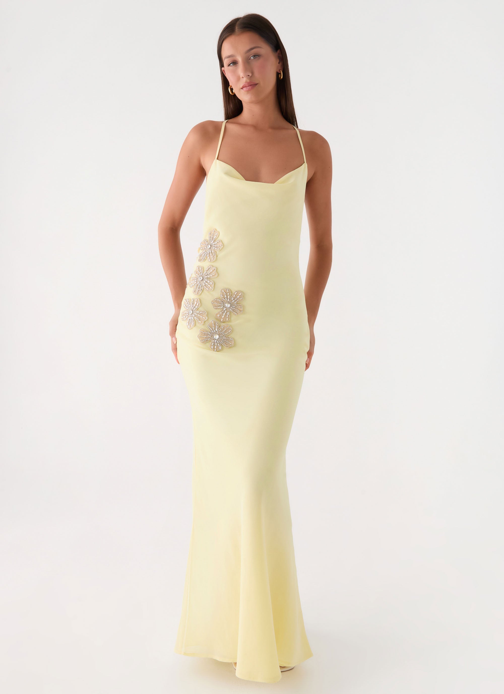 Joella Maxi Dress - Yellow