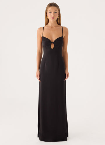 Kindall Maxi Dress - Black