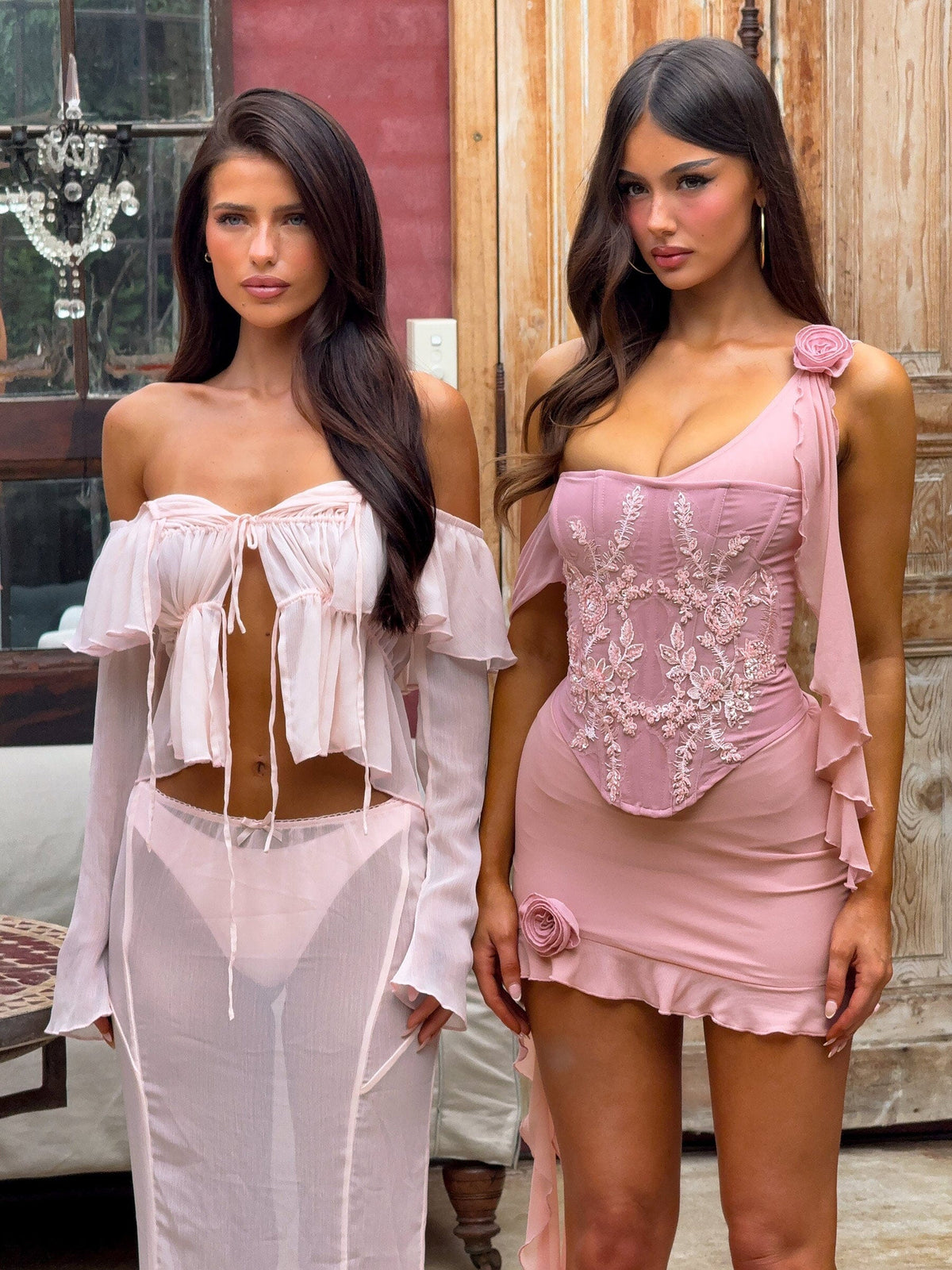 Loreto Mini Dress Pink