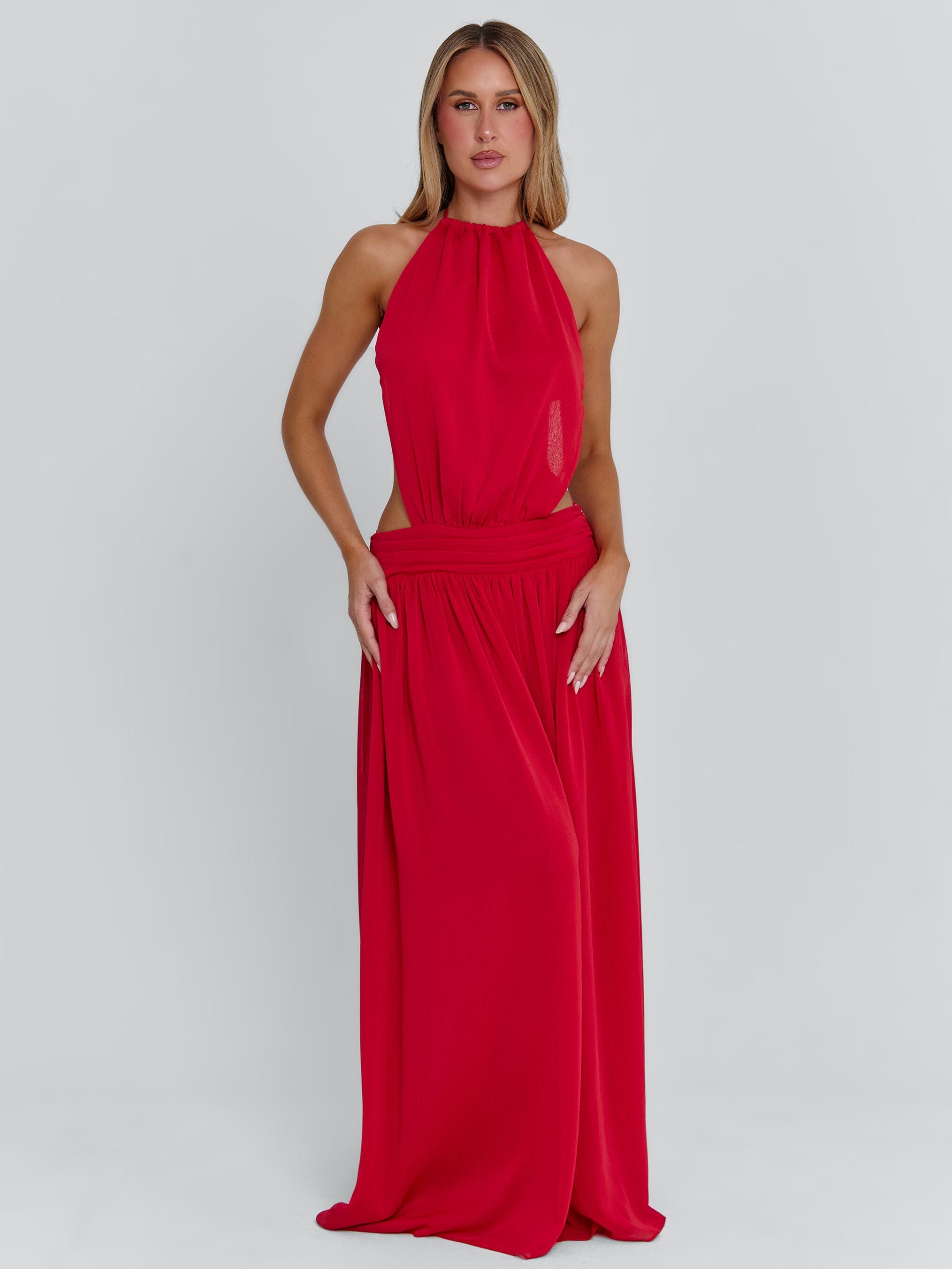 Loretta Maxi Dress Red