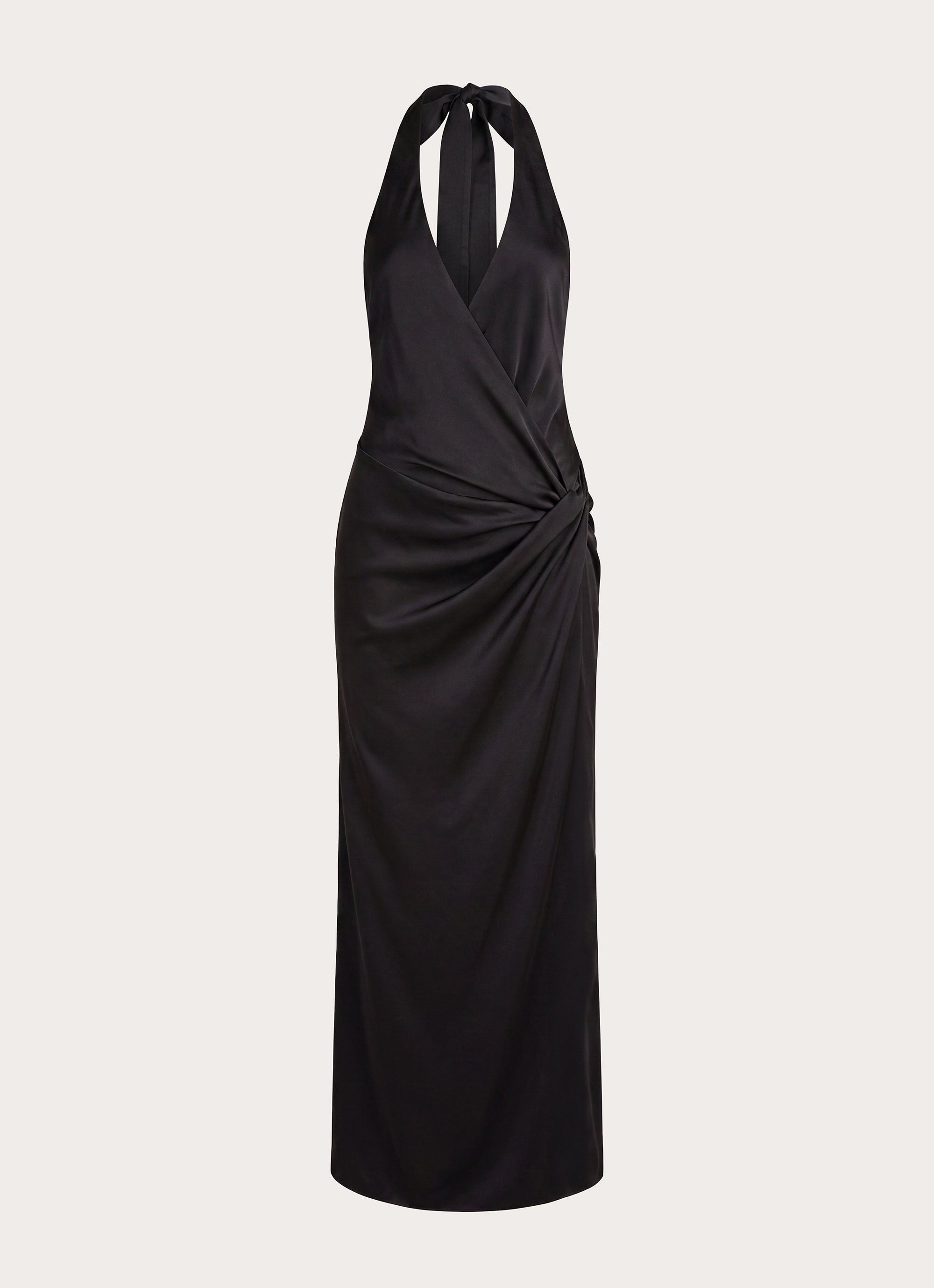Lumae Halter Maxi Dress - Black