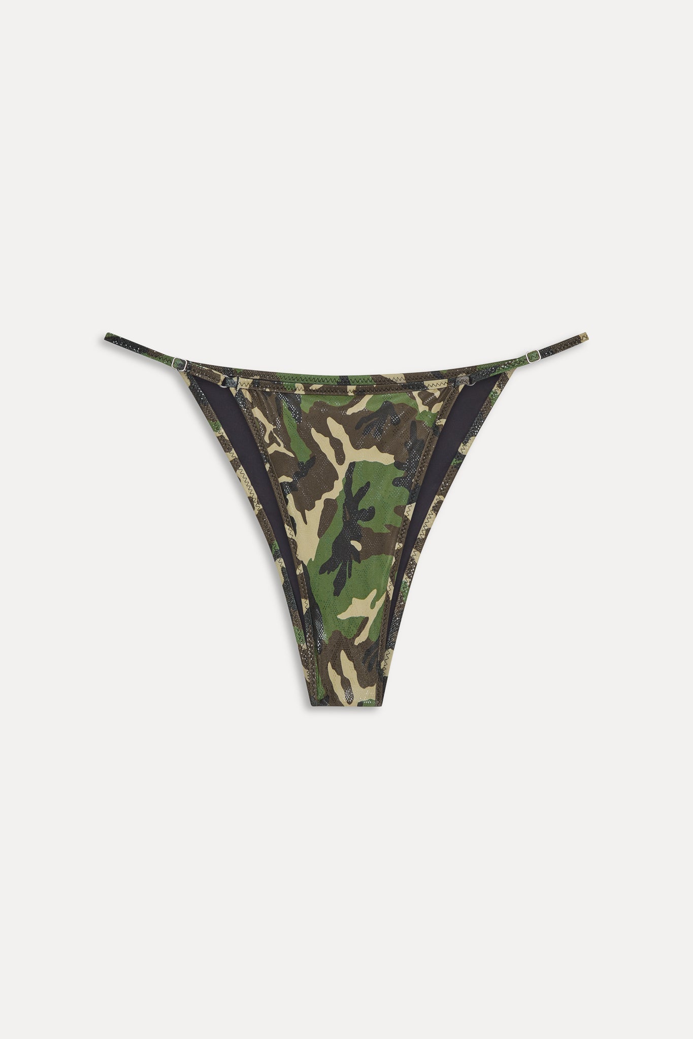 X Khy Luna Foil Bikini Bottom - Camo