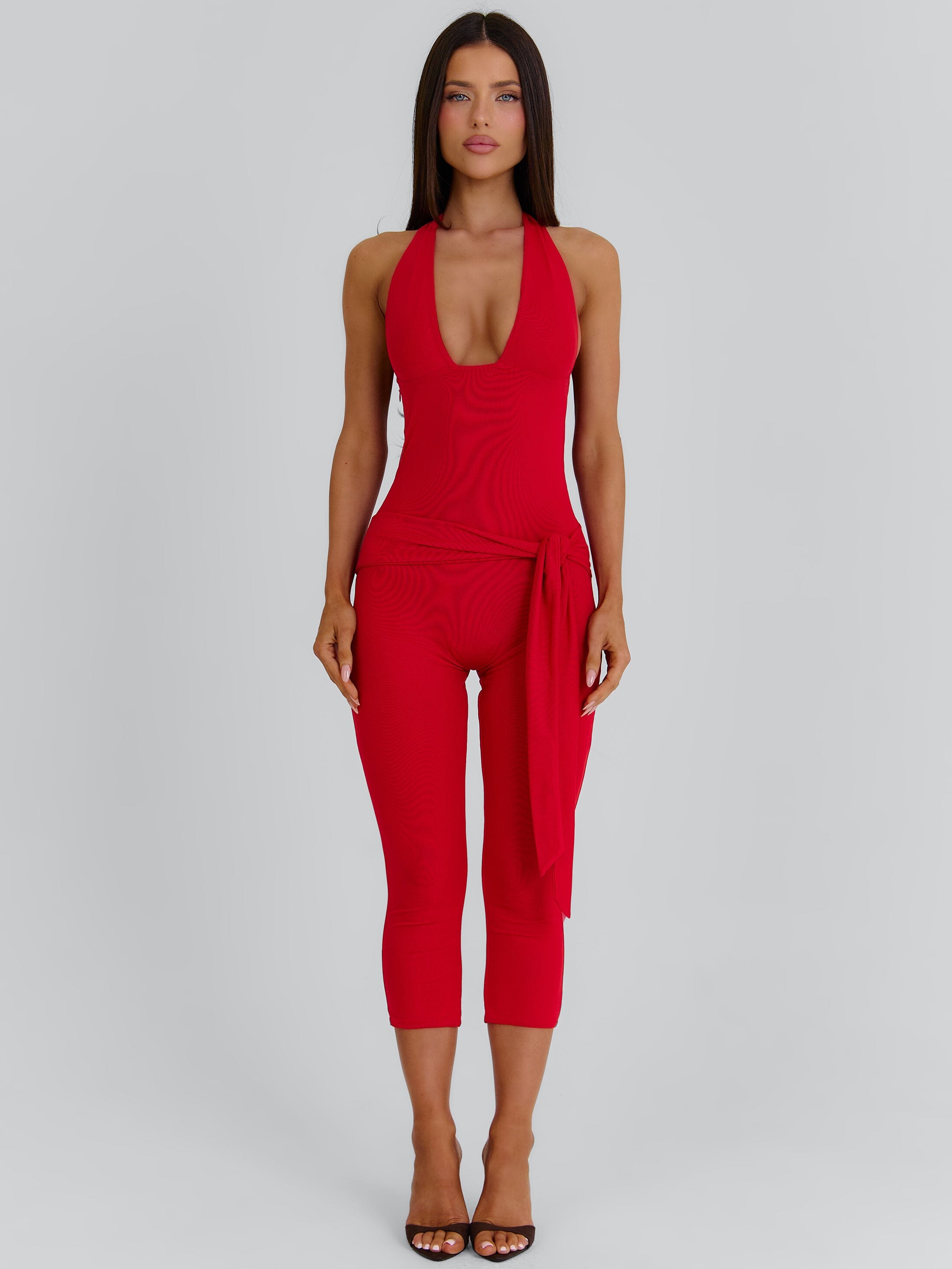 Malani Jumpsuit Red