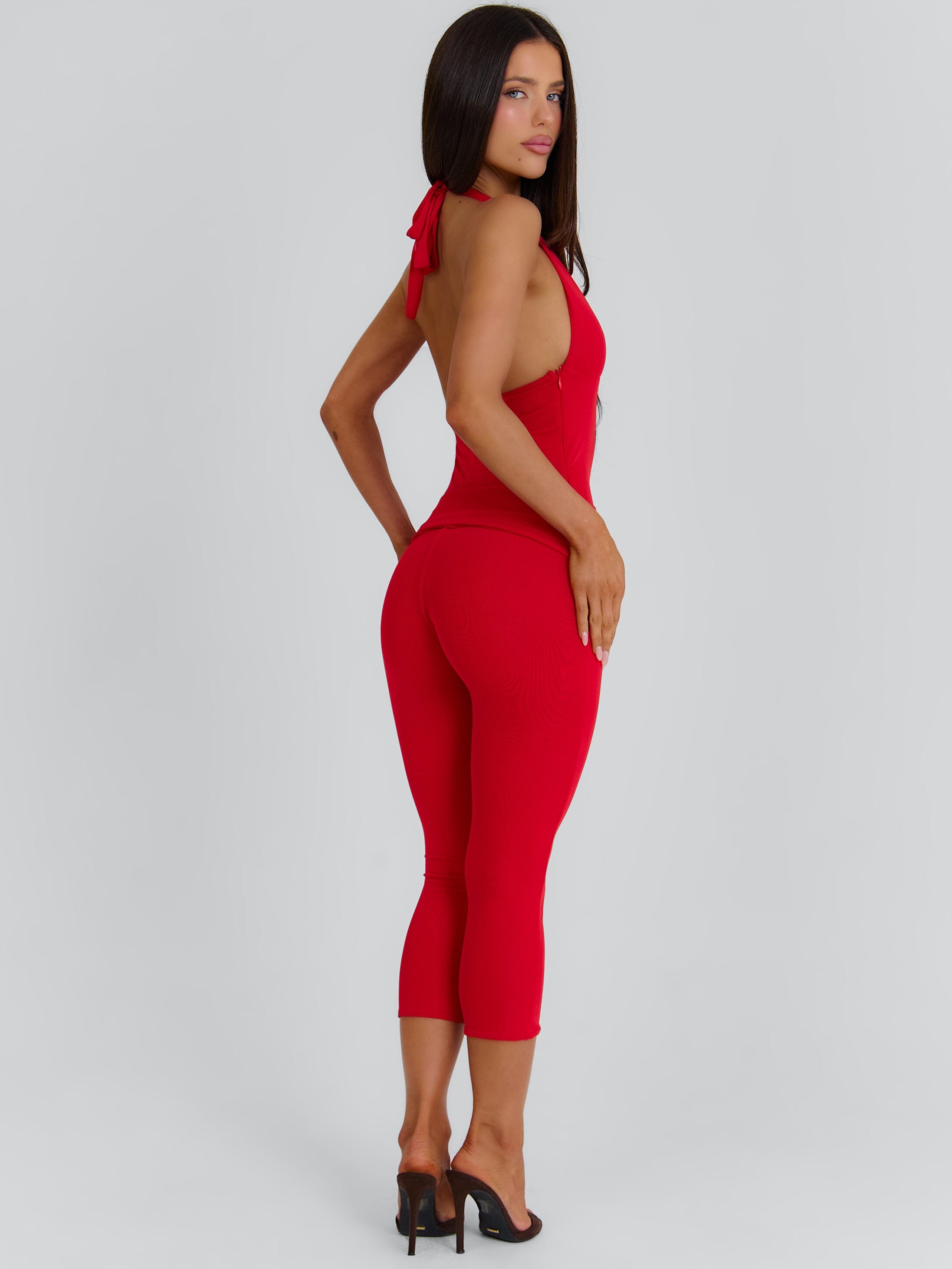 Malani Jumpsuit Red