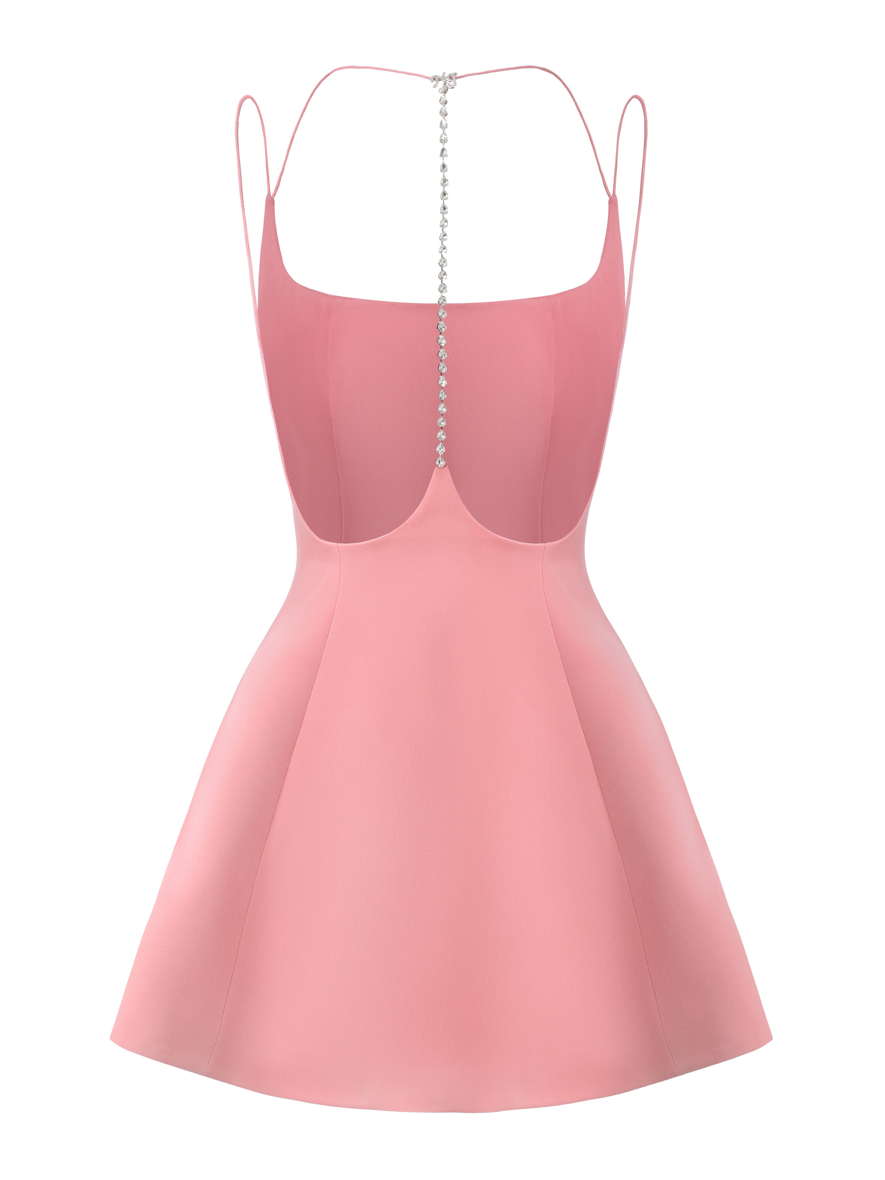 Giana Open-Back Pink Dress