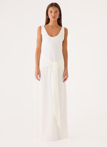 Maysie Maxi Dress - White