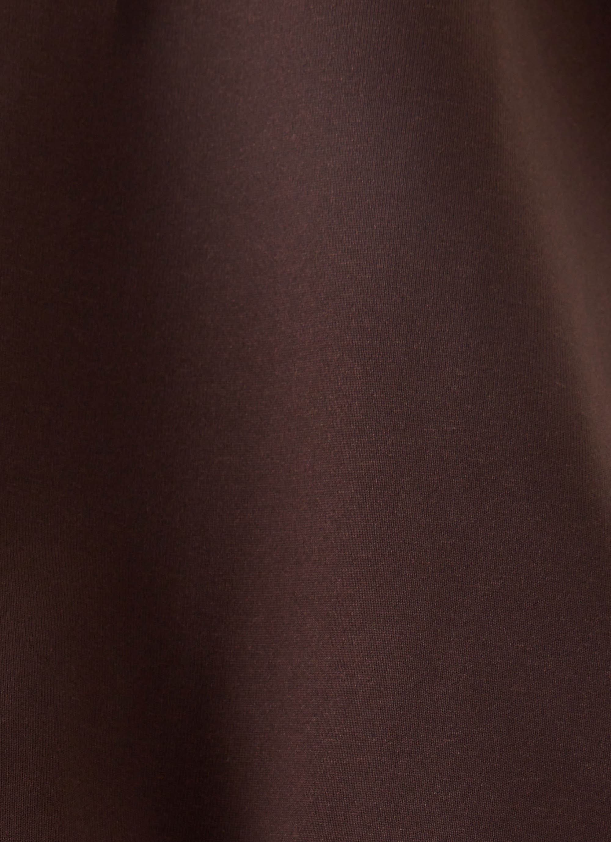 Melosa Beaded Halter Mini Dress - Chocolate