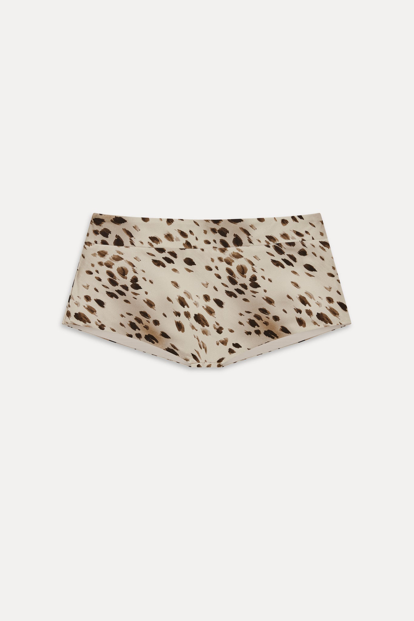 X Jennie Mina Satin Swim Shorts - Marrakesh