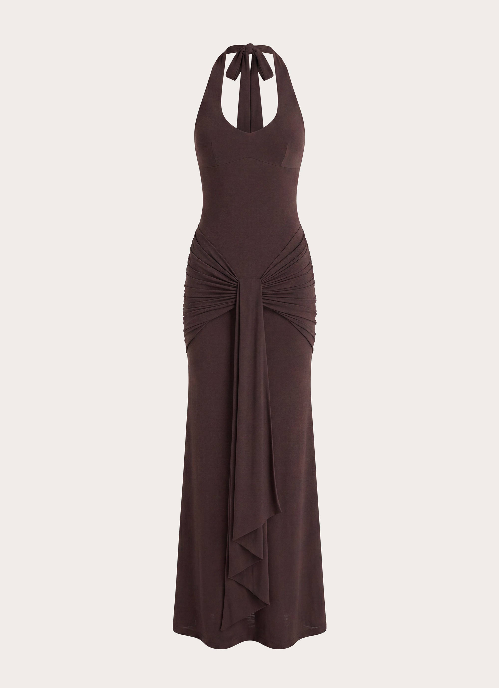 Myrhee Maxi Dress - Chocolate